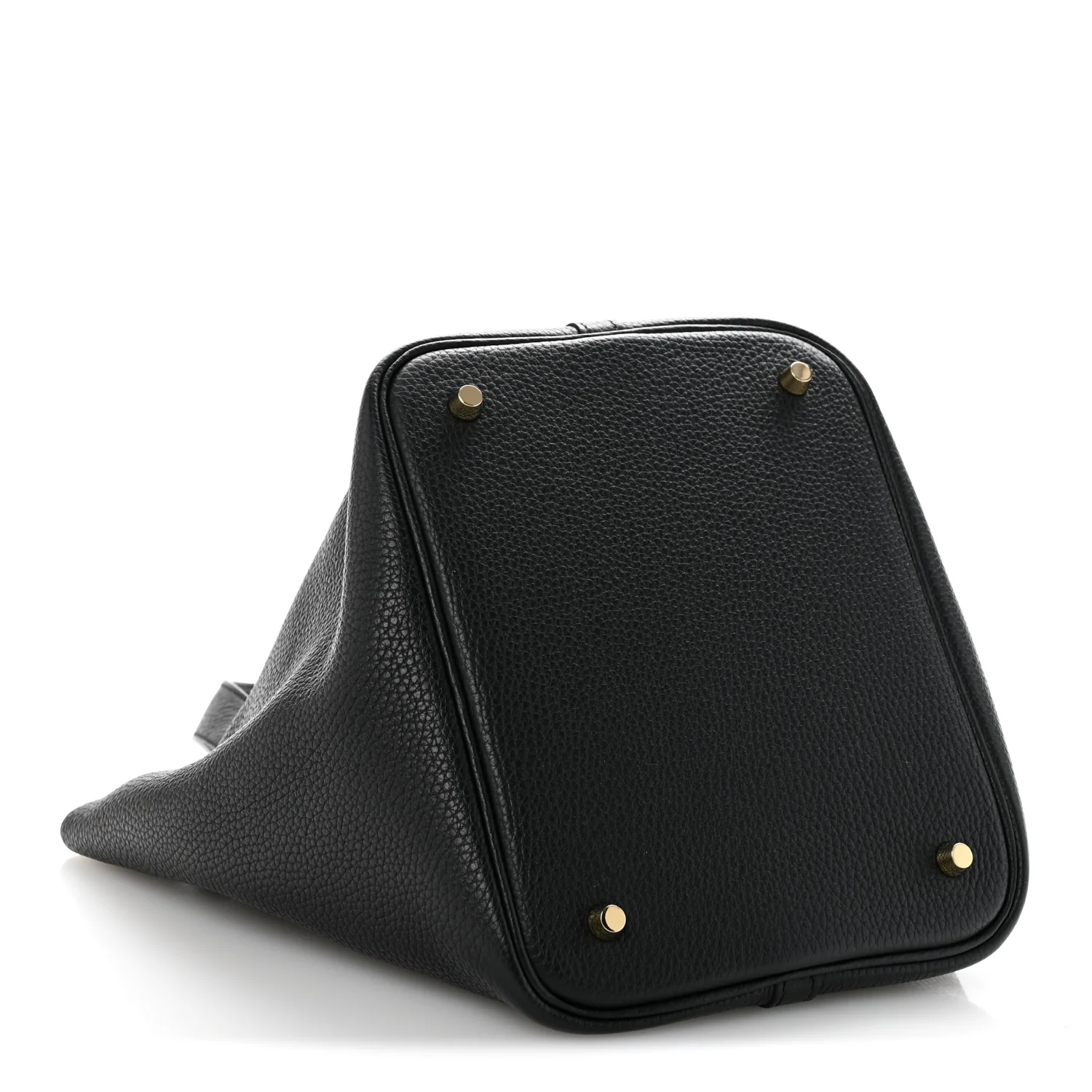 Taurillon Clemence Picotin Lock 22 MM Black - Top Club