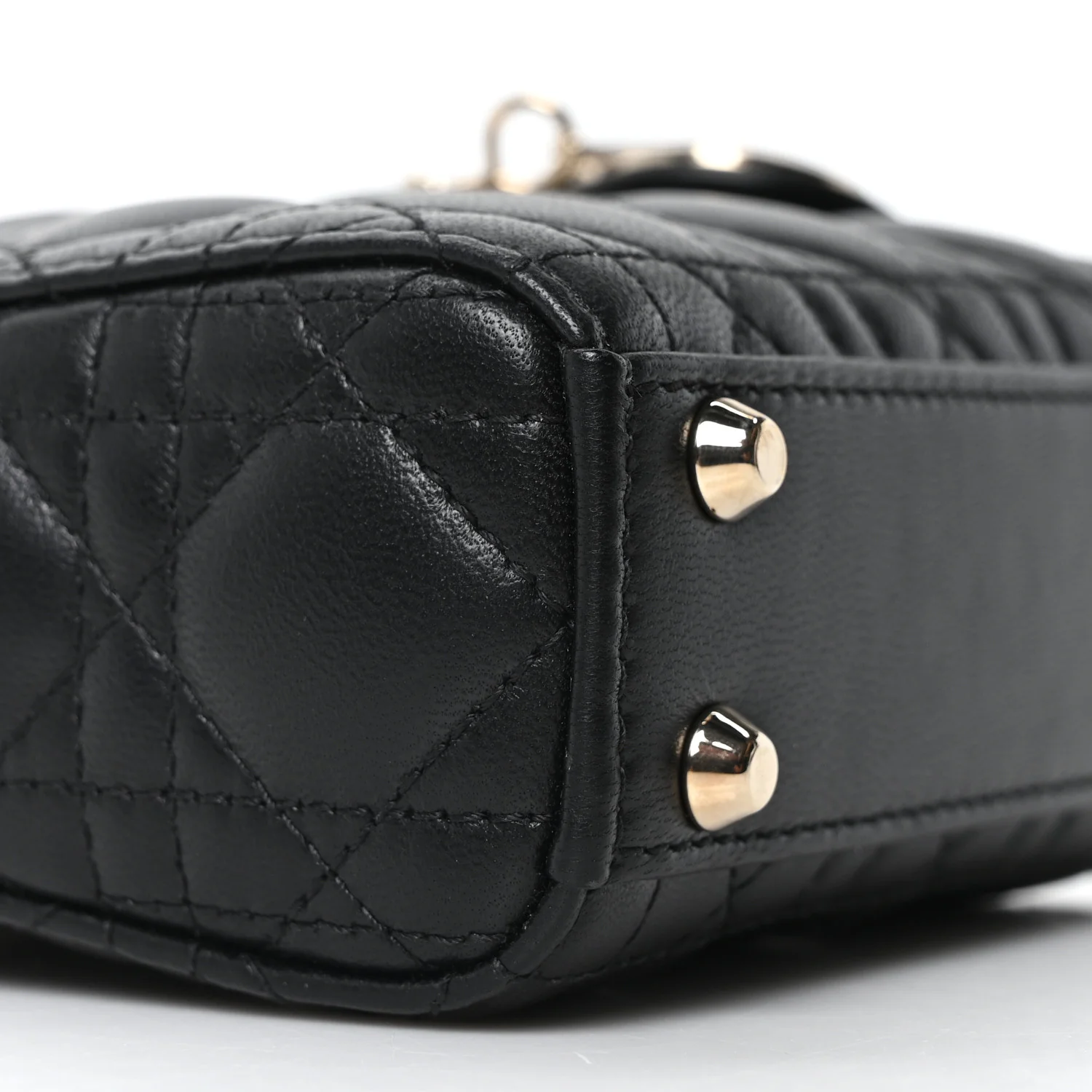 Lambskin Cannage Micro Lady Dior Black - Top Club