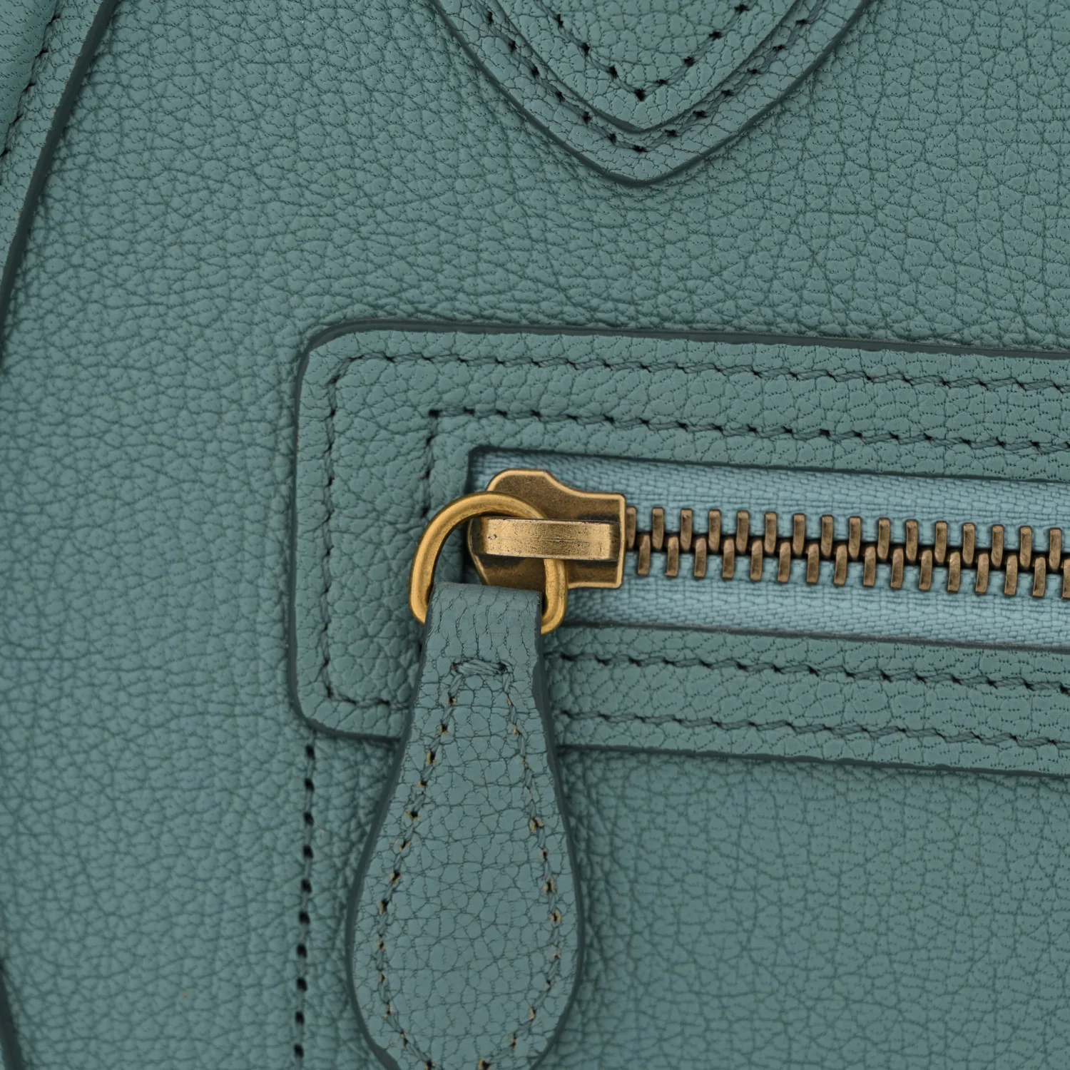 Goatskin Micro Luggage Antarctic - Top Club