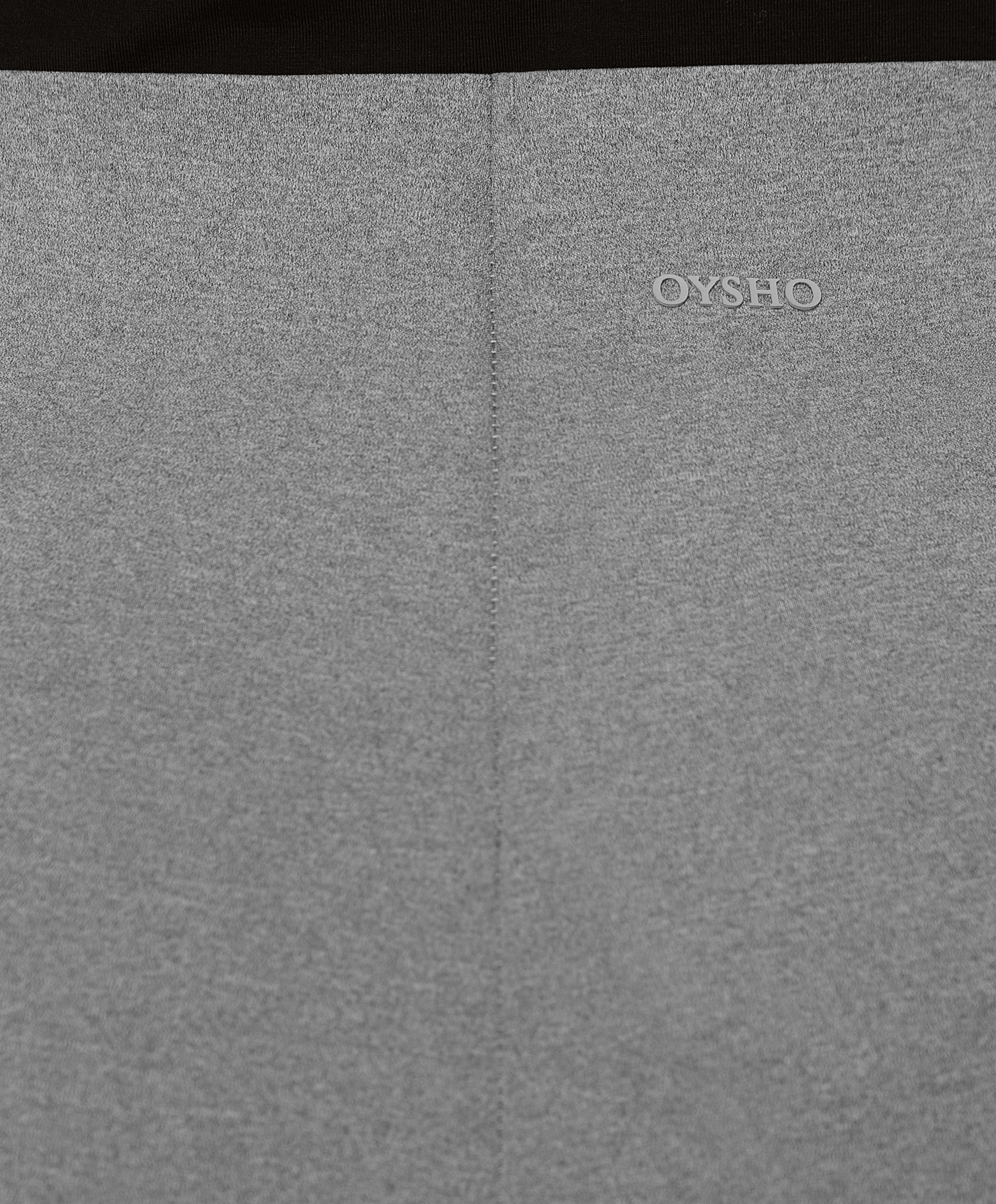 OYSHO Neoprene-effect straight-leg trousers with crease