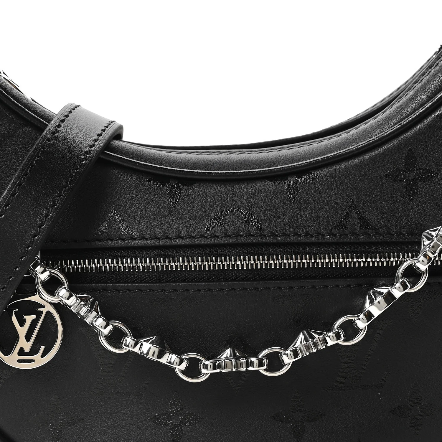 Calfskin Monogram Loop H27 Black - Top Club