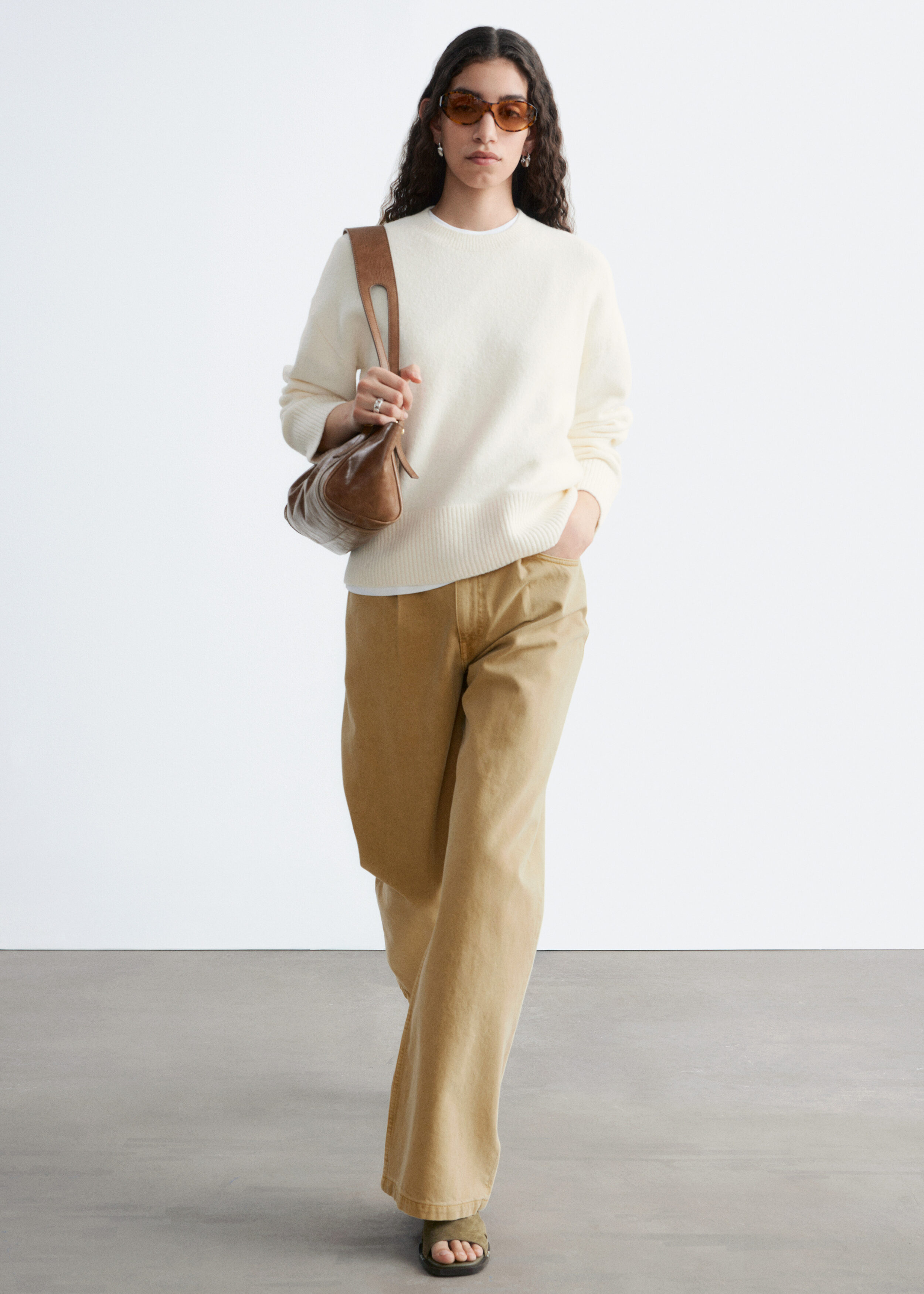 & Other Stories RELAXED FIT KNITTED SWEATER