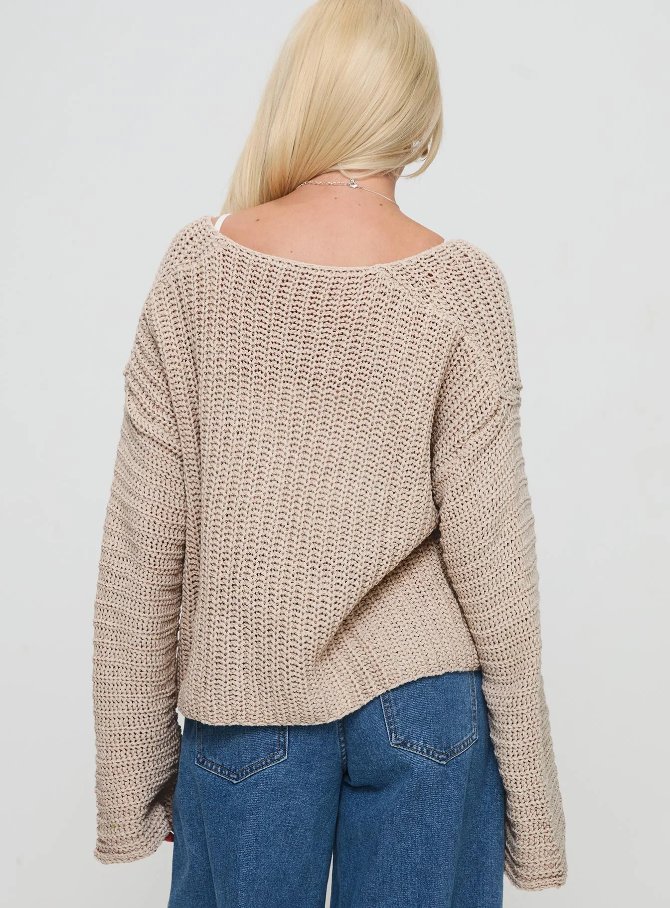 Maela Knit Cardigan Mocha