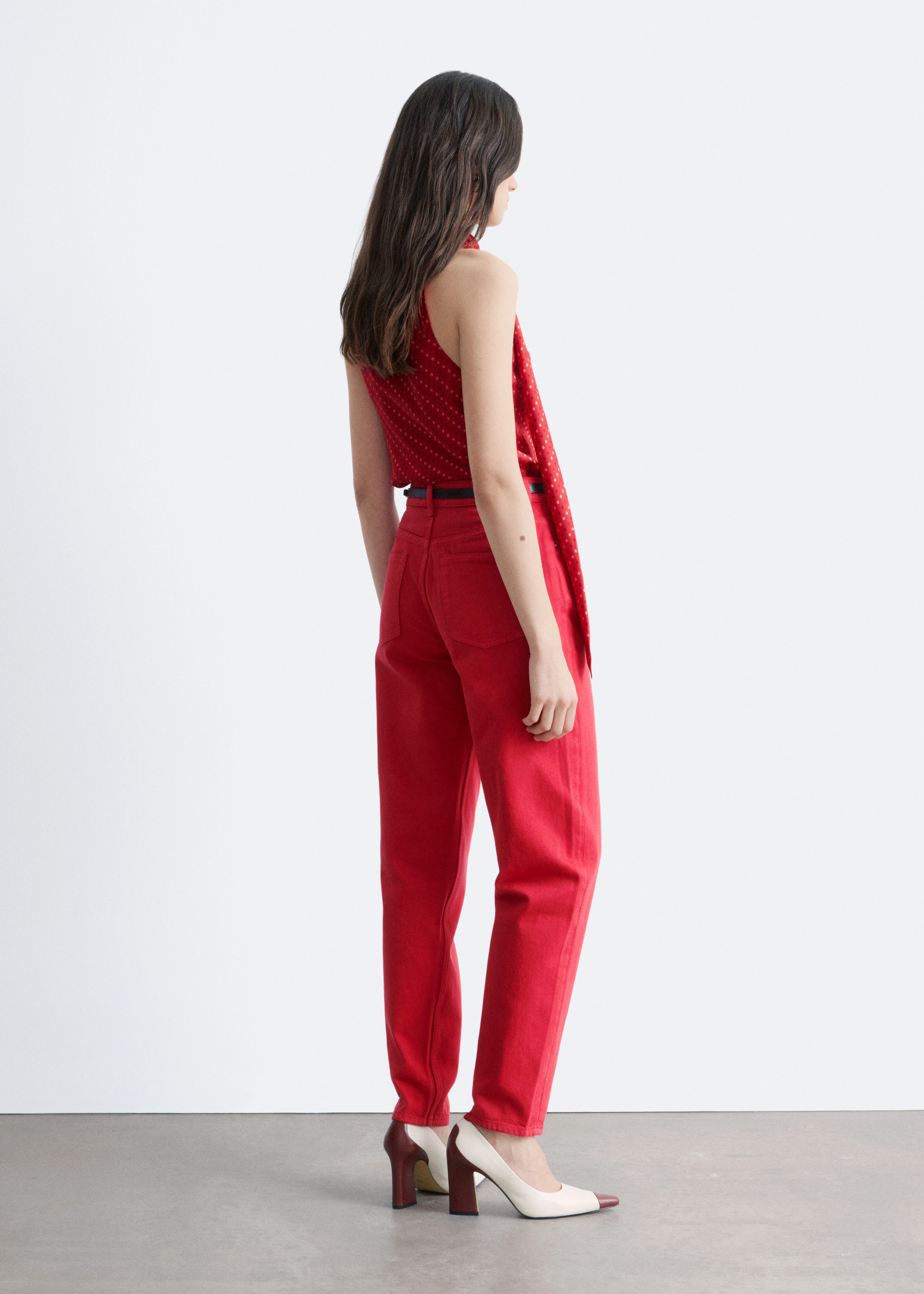 & Other Stories HIGH-WAIST TAPERED JEANS