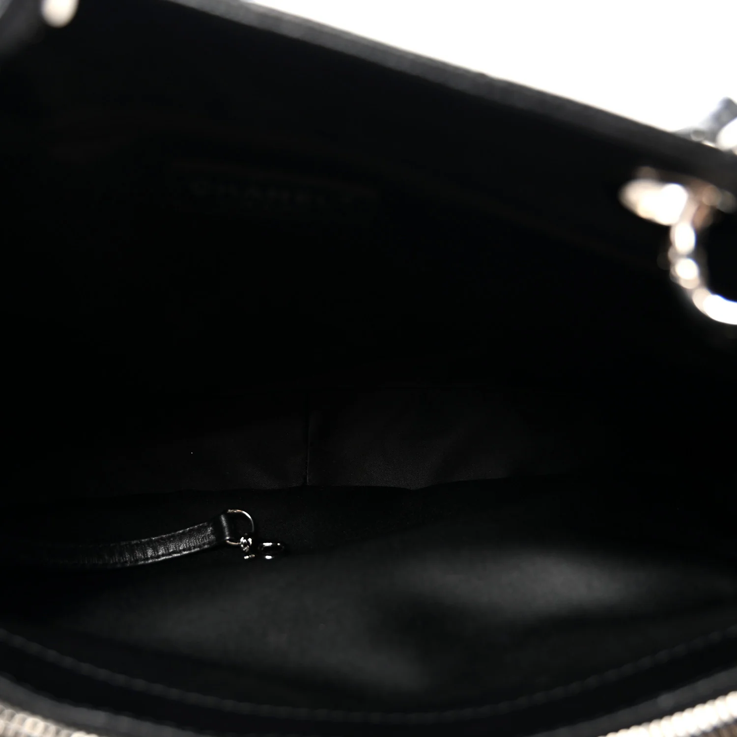 Caviar Quilted Grand Shopping Tote GST Black - Top Club