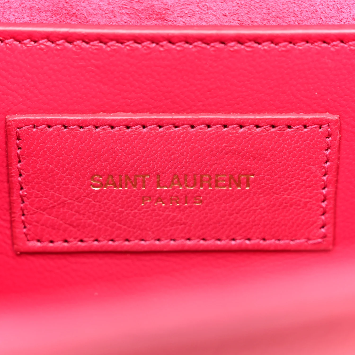 Grain De Poudre Classic Monogram Cassandre Clutch Lipstick Fuchsia - Top Club