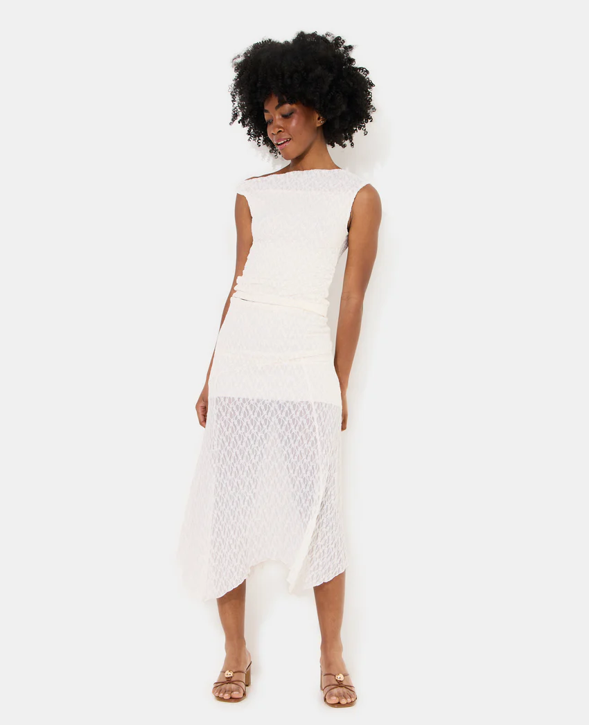 Pimkie Jupe asymétrique en dentelle