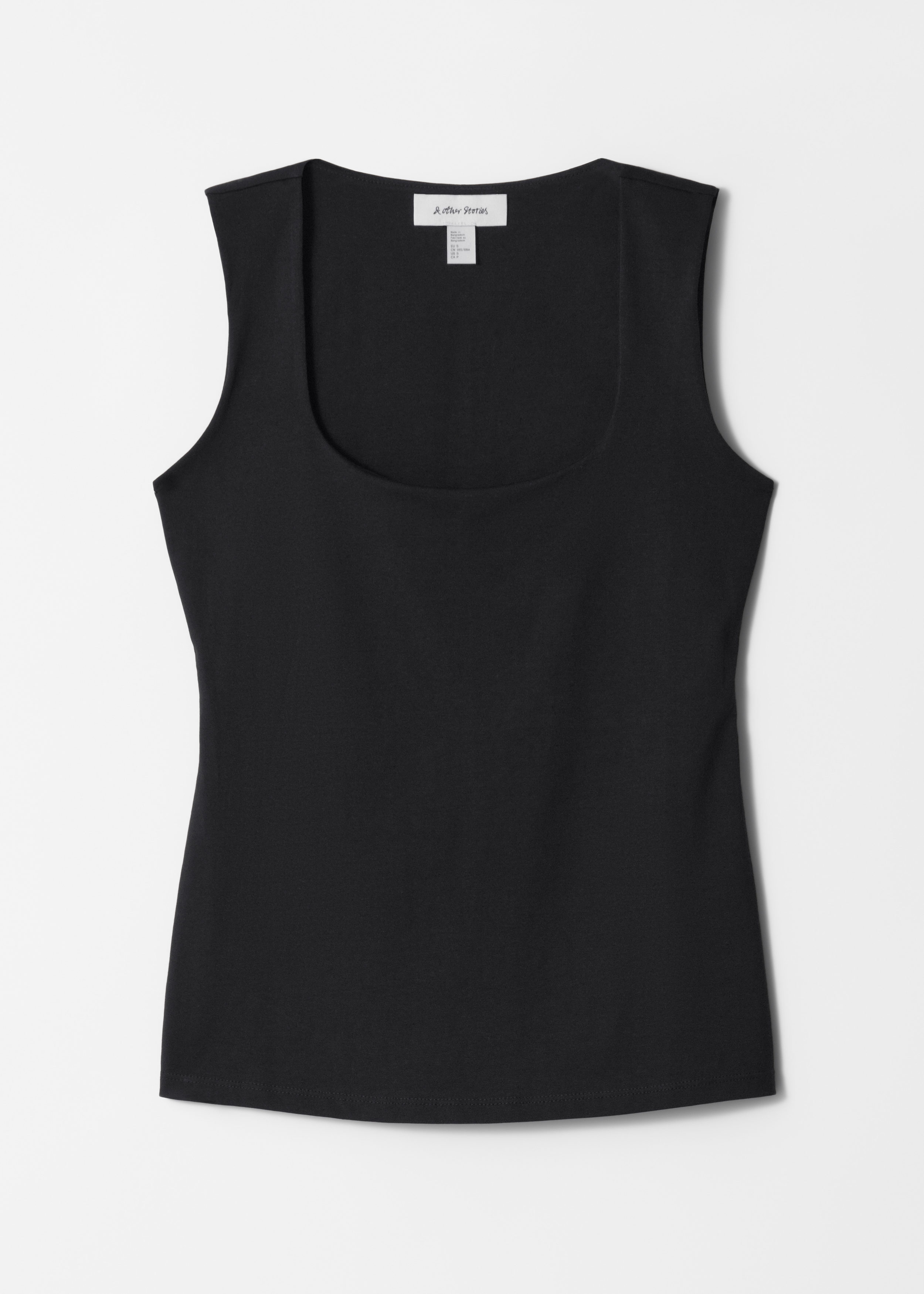& Other Stories SQUARE-NECK TANK TOP