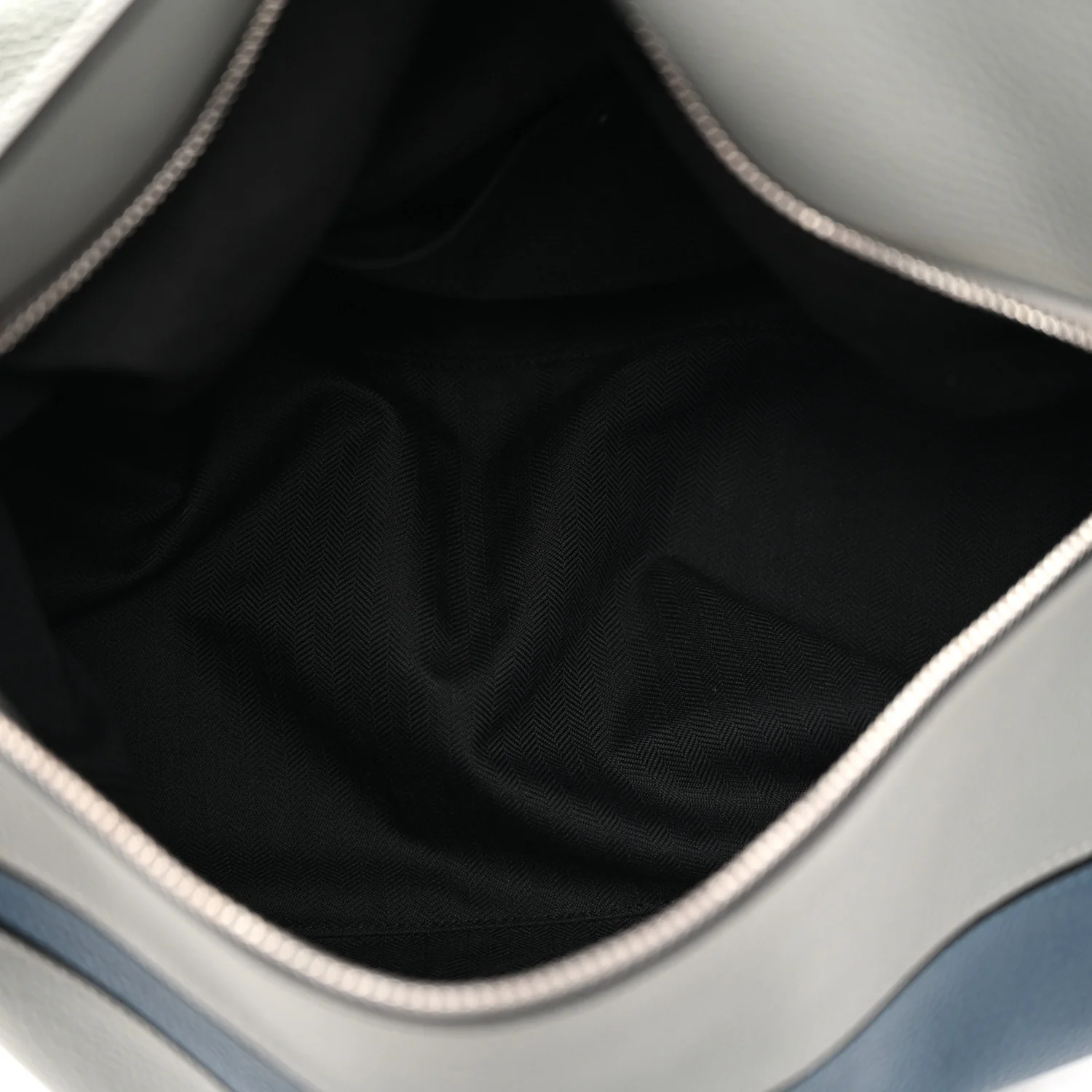 Calfskin Puzzle Bag XL Grey Blue - Top Club