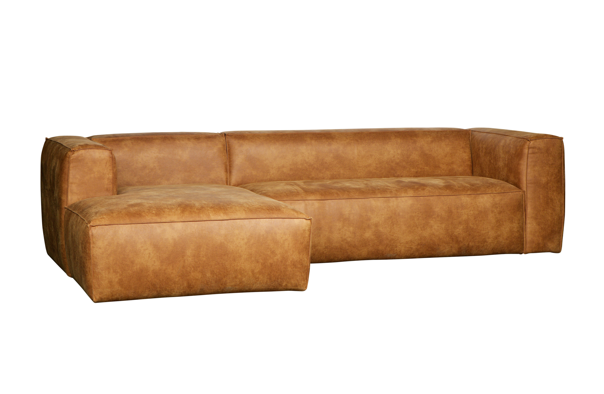 Hoekbank Bean Links Bean Hoekbank Links - Cognac