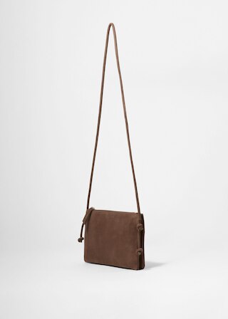 & Other Stories SMALL SUEDE CROSSBODY BAG