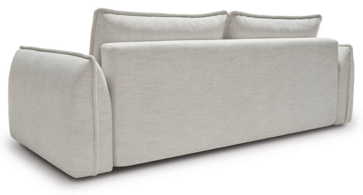 Luxury sofa gray 253 x 120 x H. 74 cm - Living room sofa with sleeping function - Living room furniture - Luxury furniture - Luxury interior