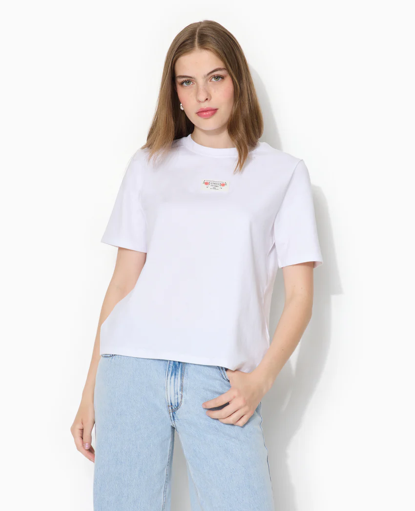 Pimkie T-shirt avec étiquette cousue devant