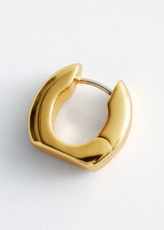 & Other Stories CHUNKY HOOP EARRINGS