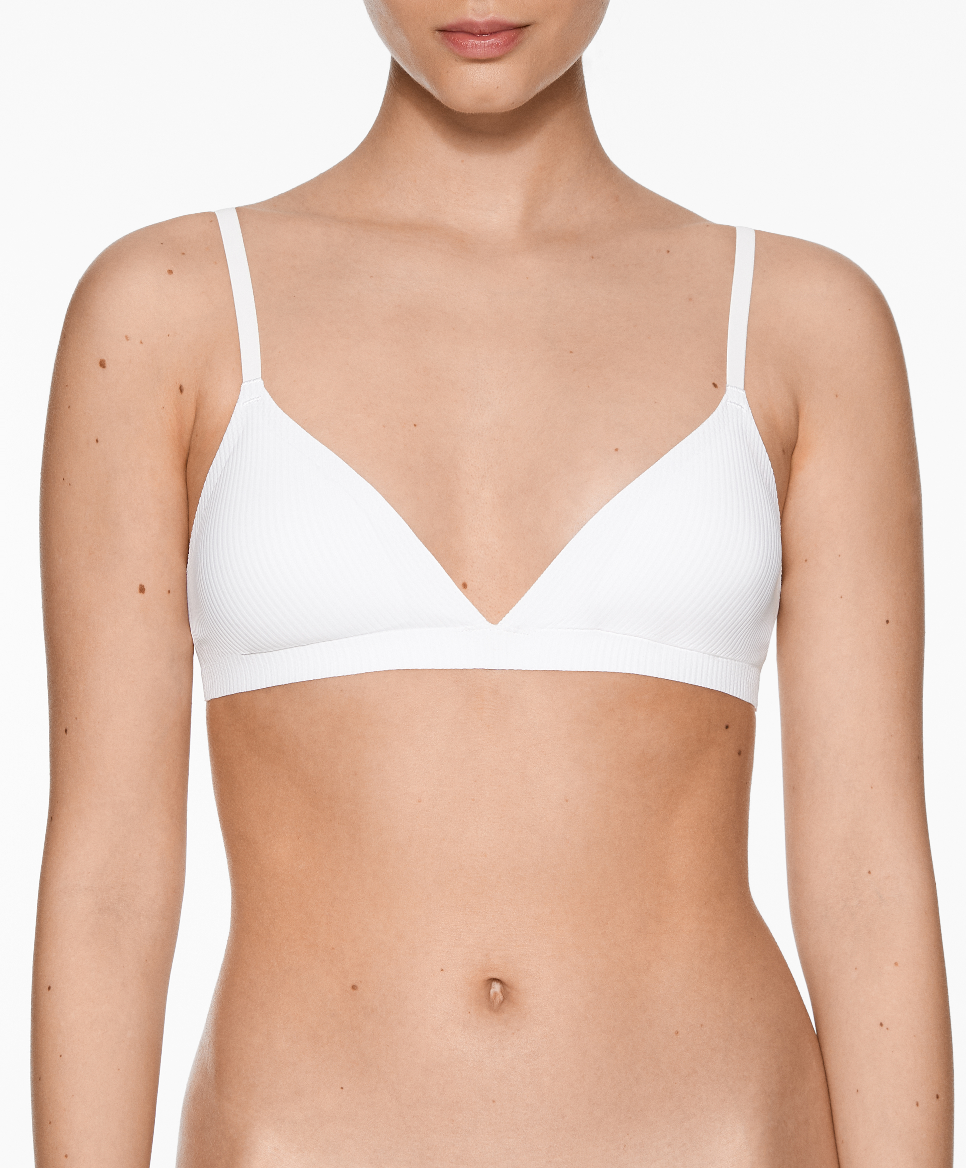OYSHO Invisible micro rib triangle bra