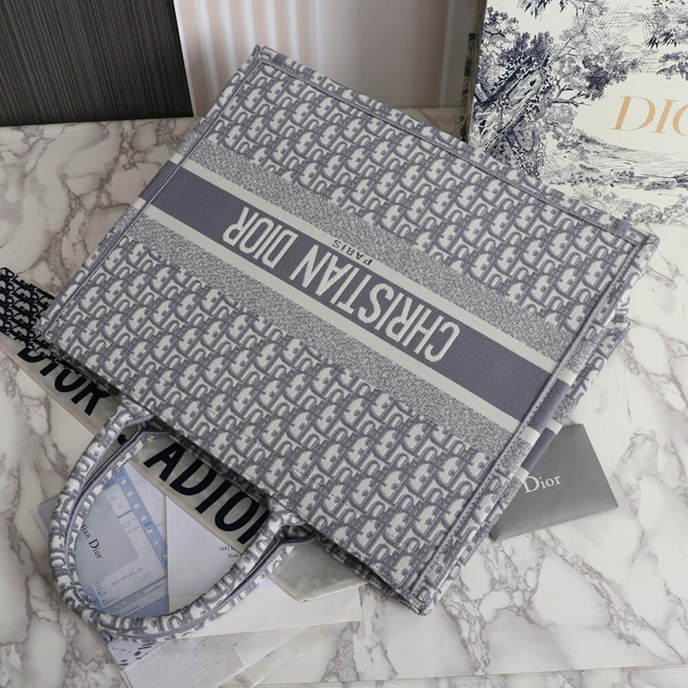 LARGE DIOR BOOK TOTE - Top Club
