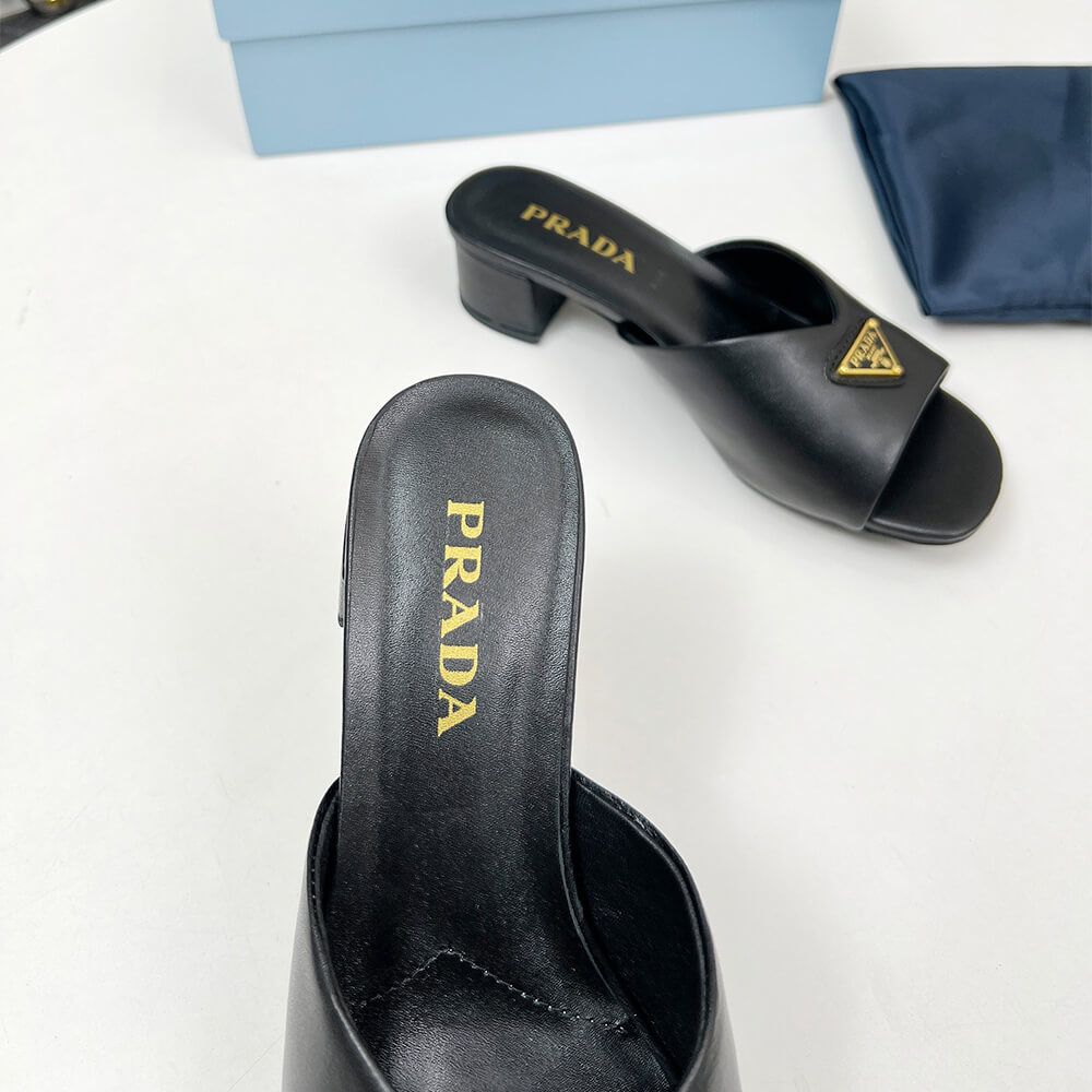 Prada Padded nappa leather sandals - Top Club