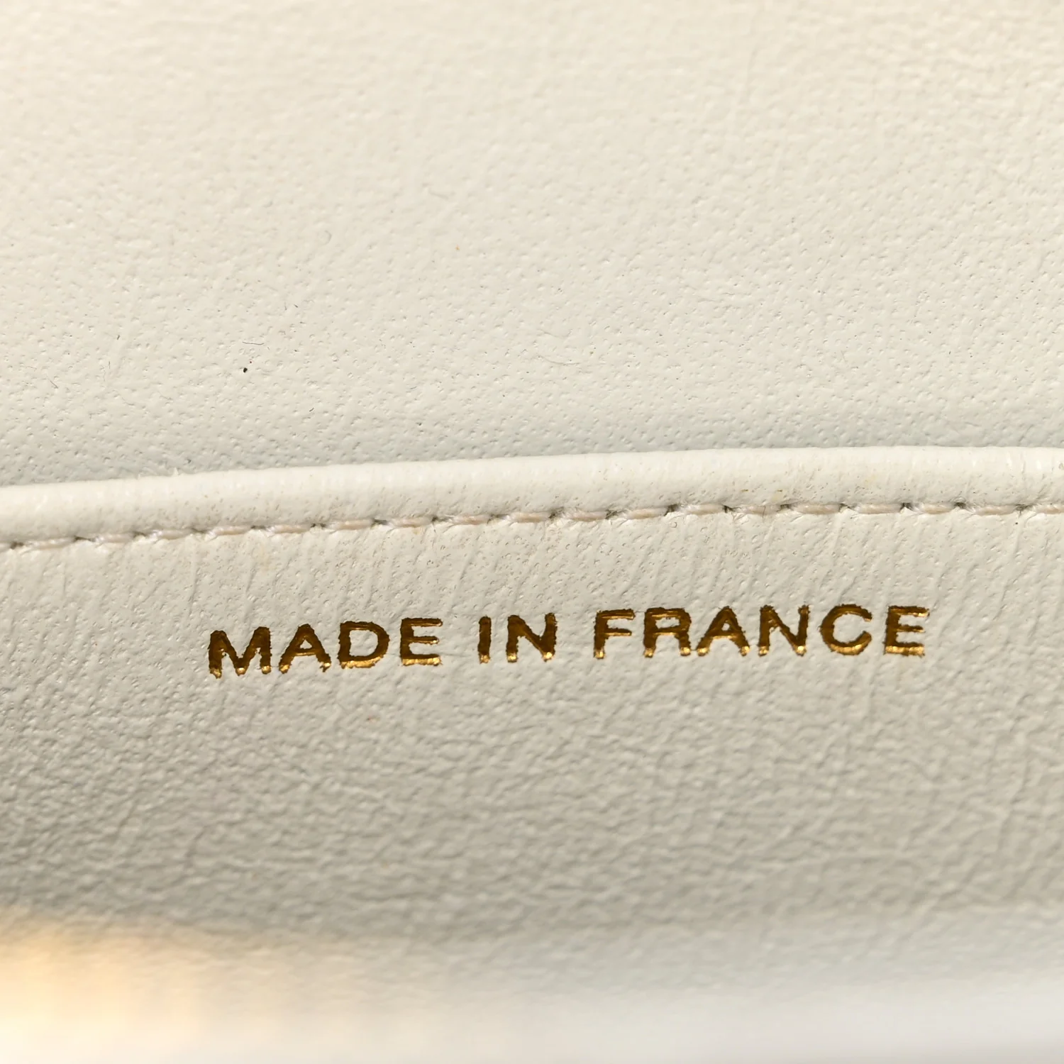 Caviar Quilted Shoulder Bag White - Top Club