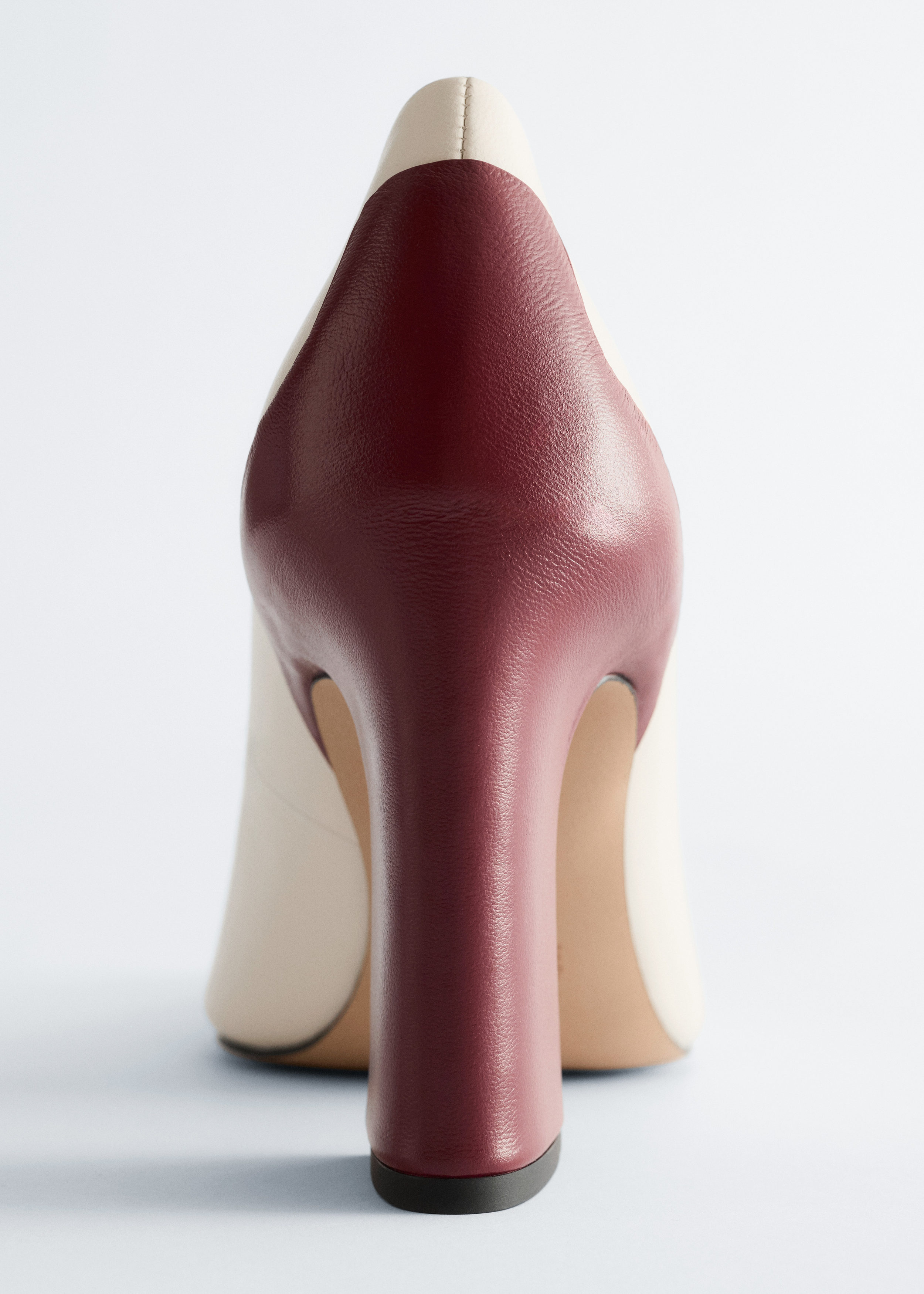 & Other Stories COLOUR-BLOCKED LEATHER PUMPS