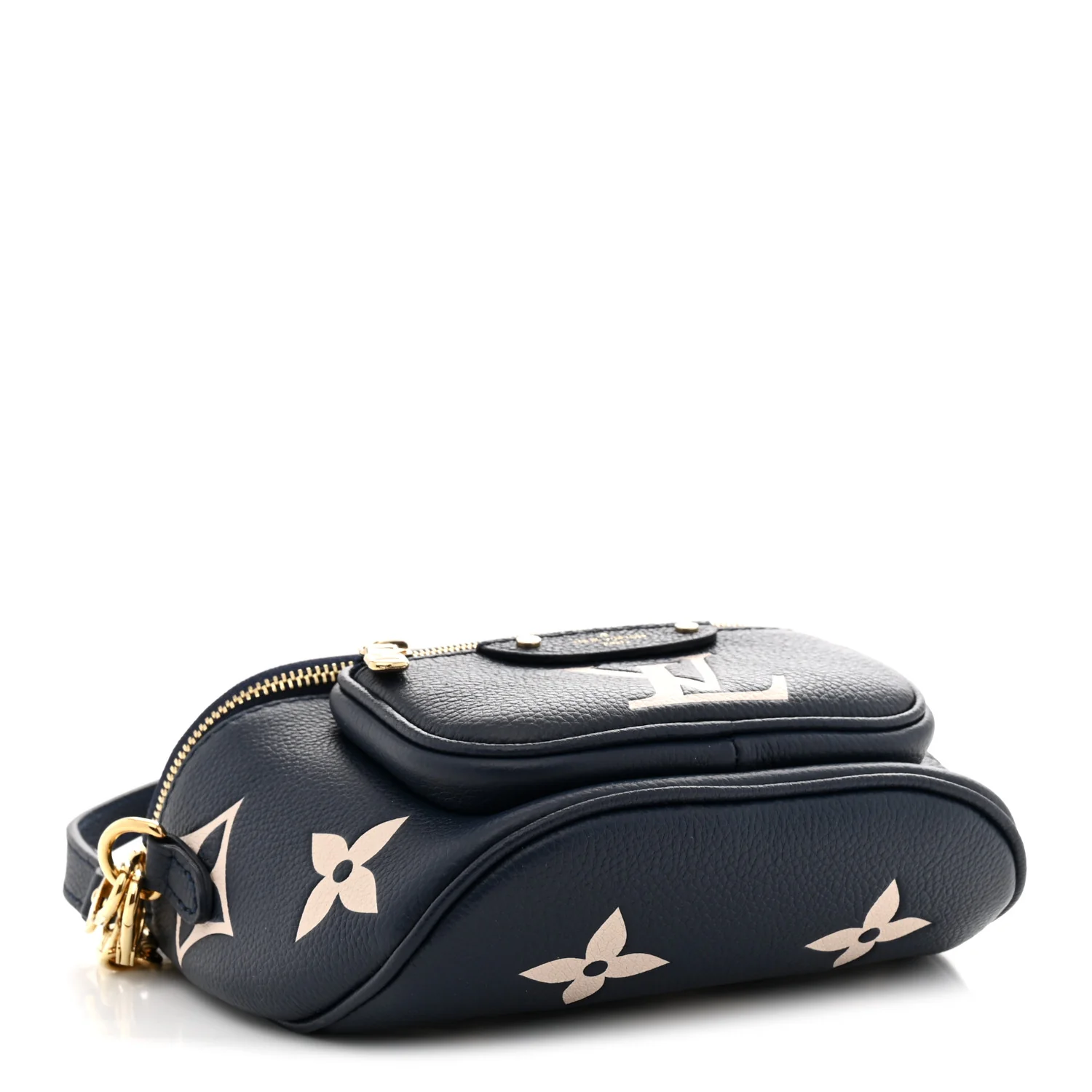 Empreinte Monogram Giant Mini By The Pool Bumbag Blue Beige - Top Club
