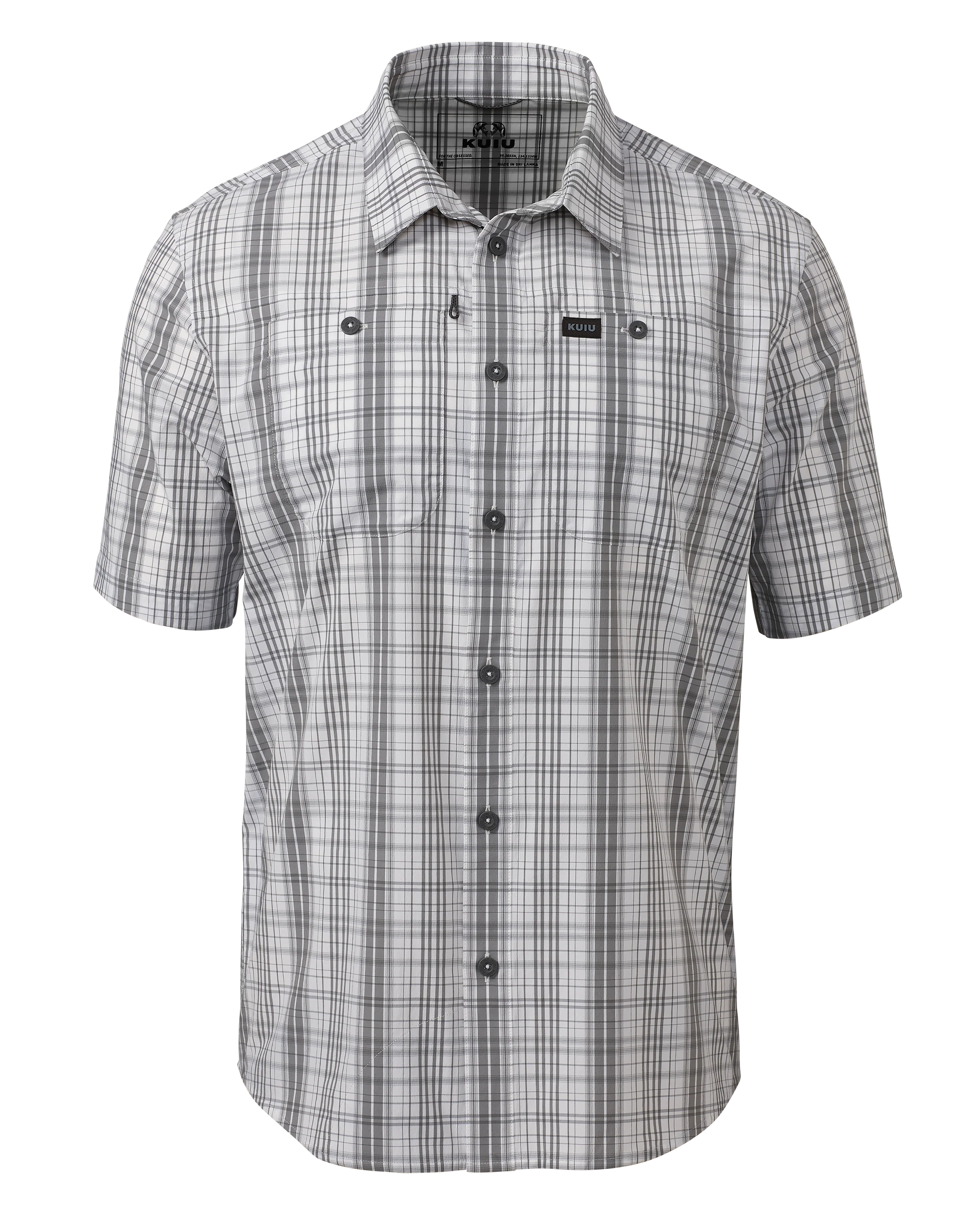 Borrego SS Shirt | Granite Plaid