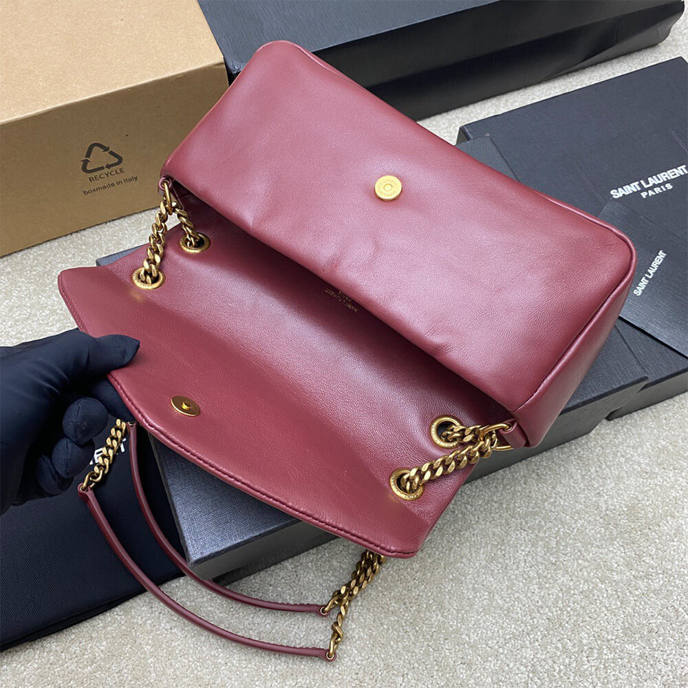 YSL calypso small in plunged lambskin - Top Club
