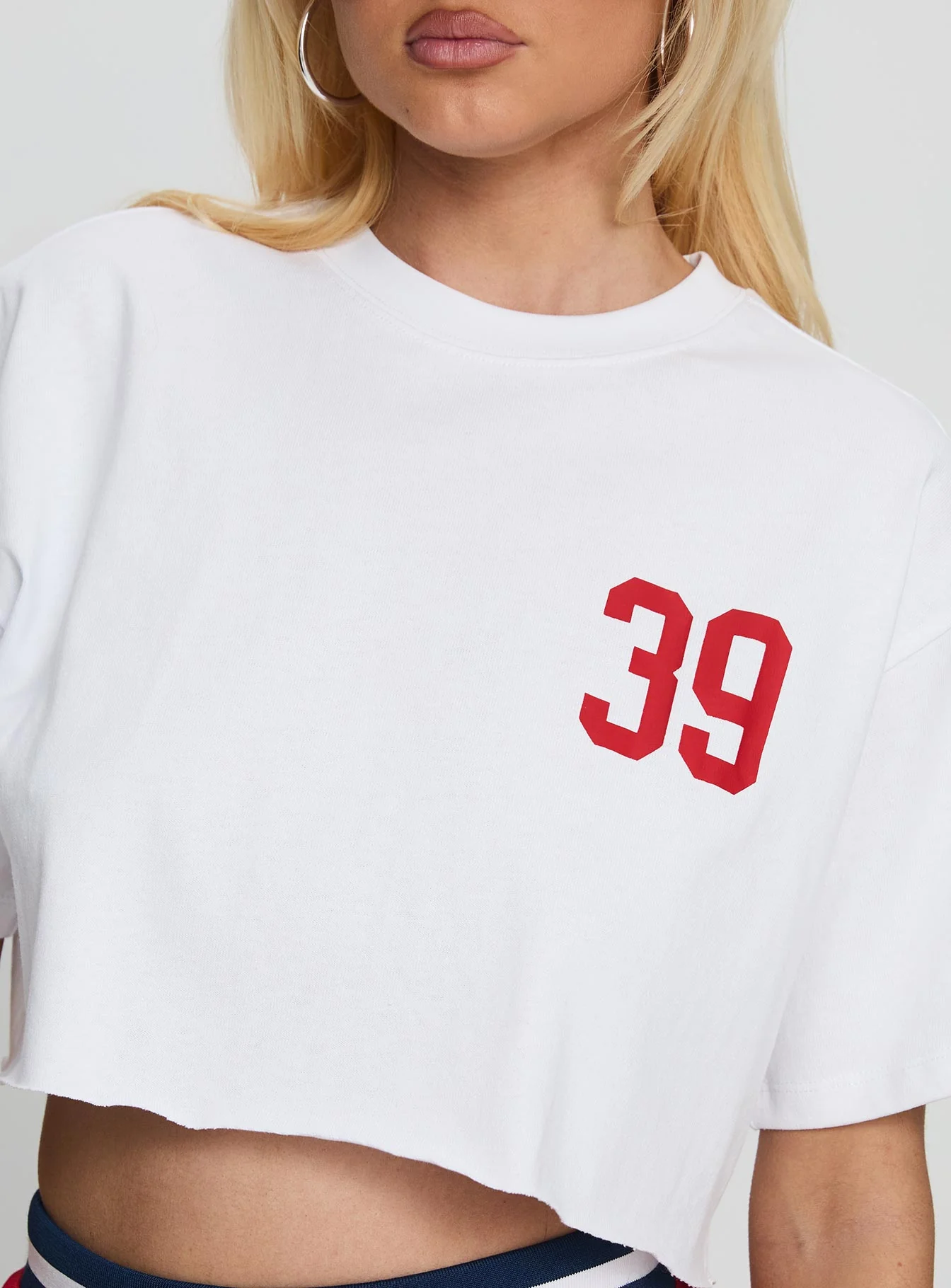 Boston University Track Top White