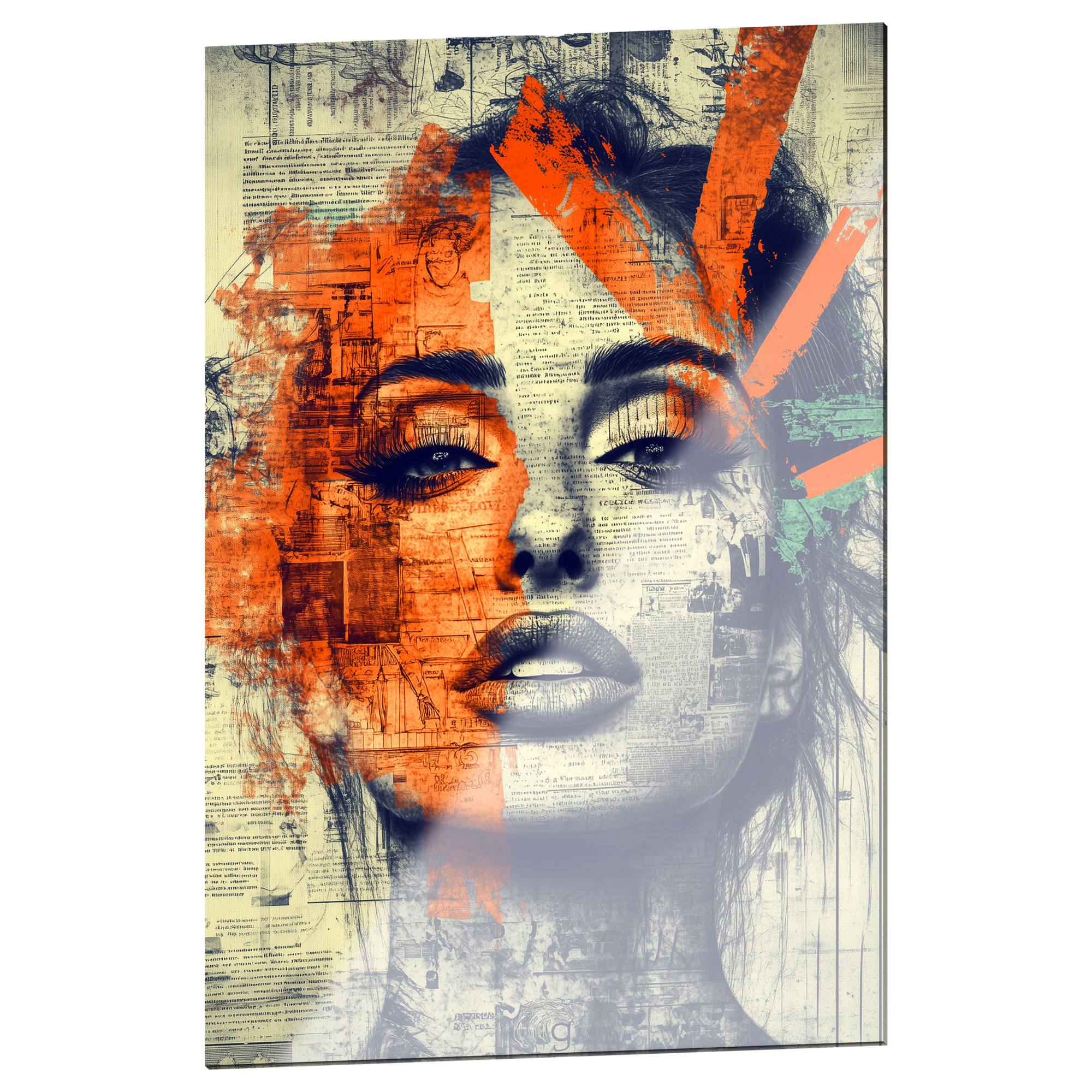 Plexiglas schilderij 'Desire' 80x120 cm