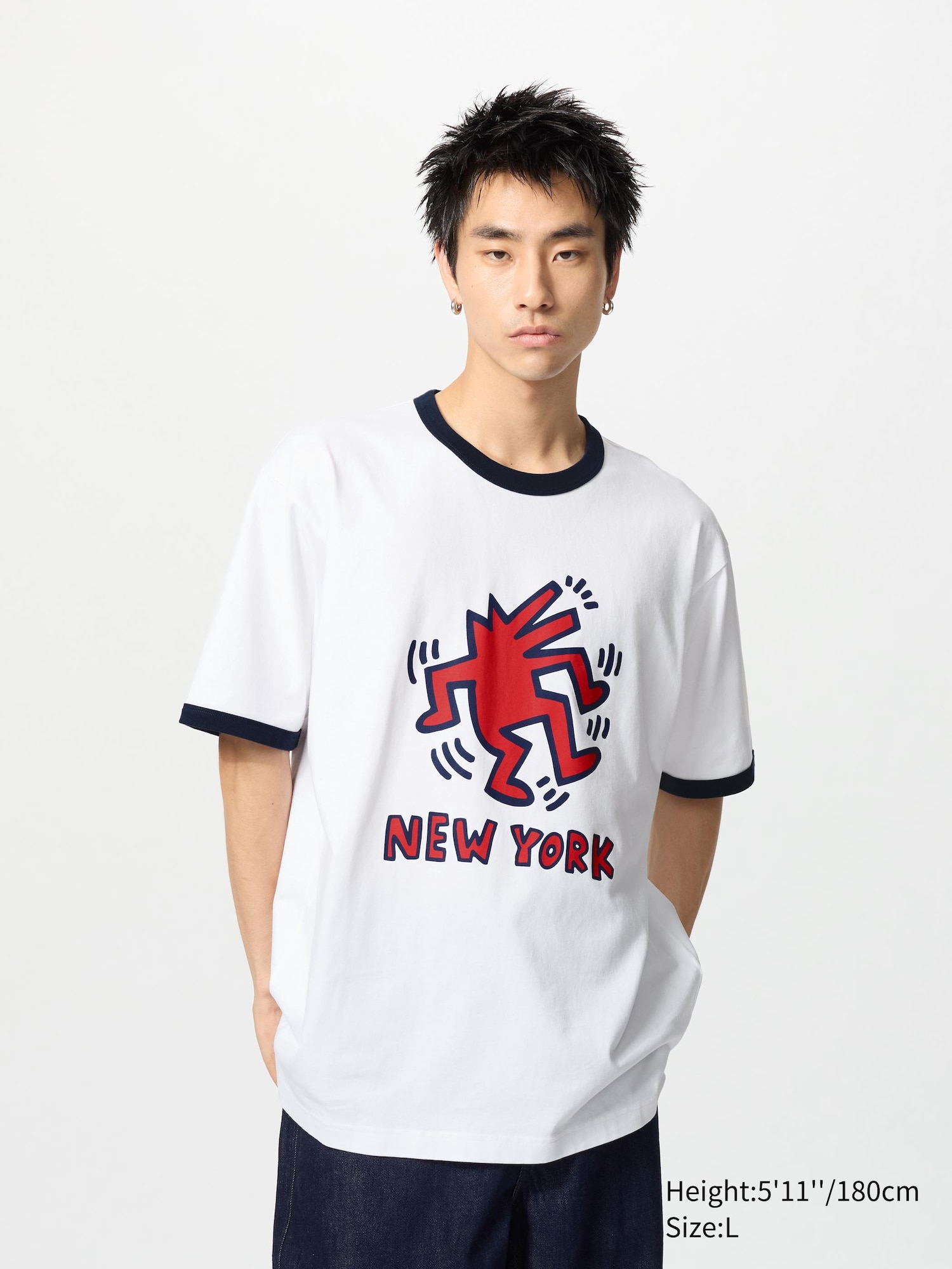 NY POP ART Keith Haring UT Graphic T-Shirt