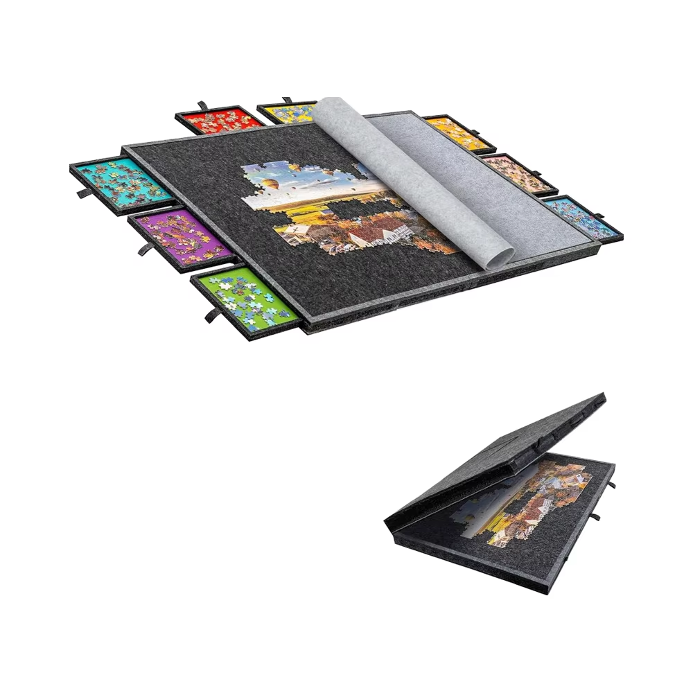 Lightweight Foldable Tilting Puzzle Board