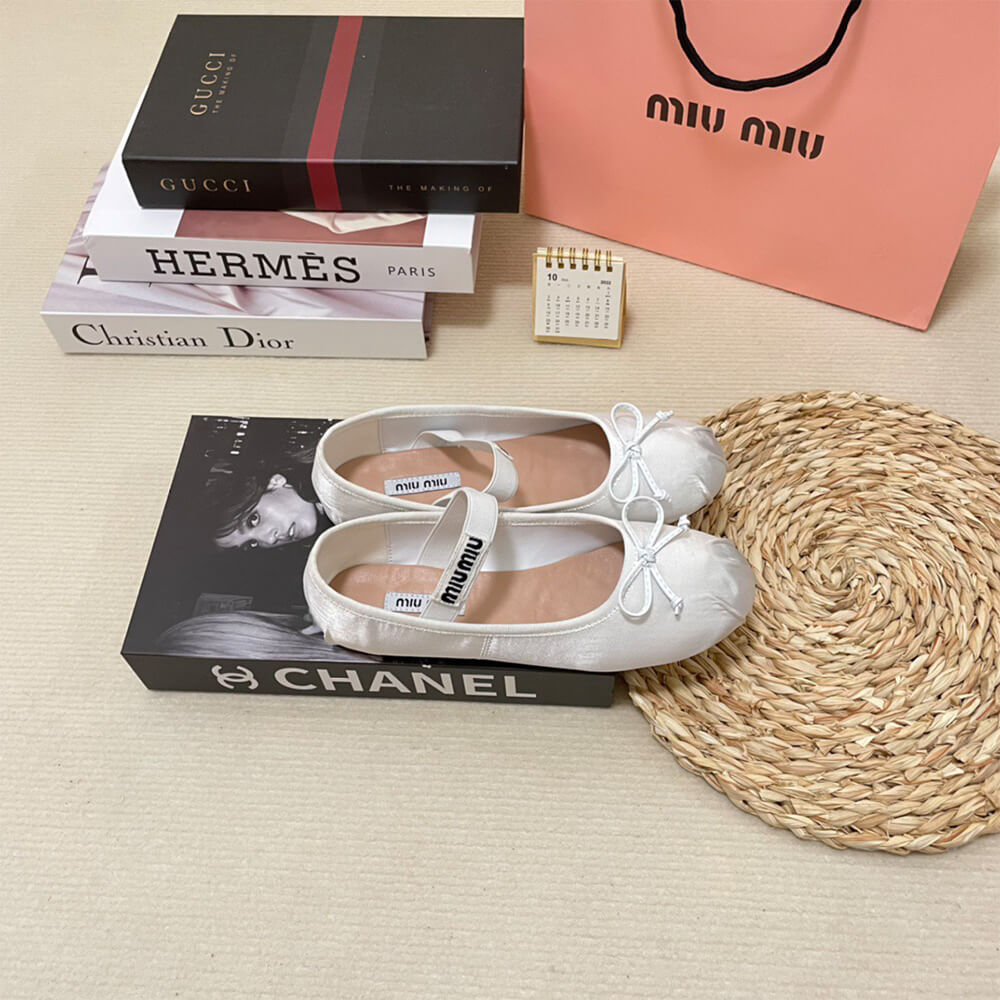 MiuMiu Satin ballerinas - Top Club