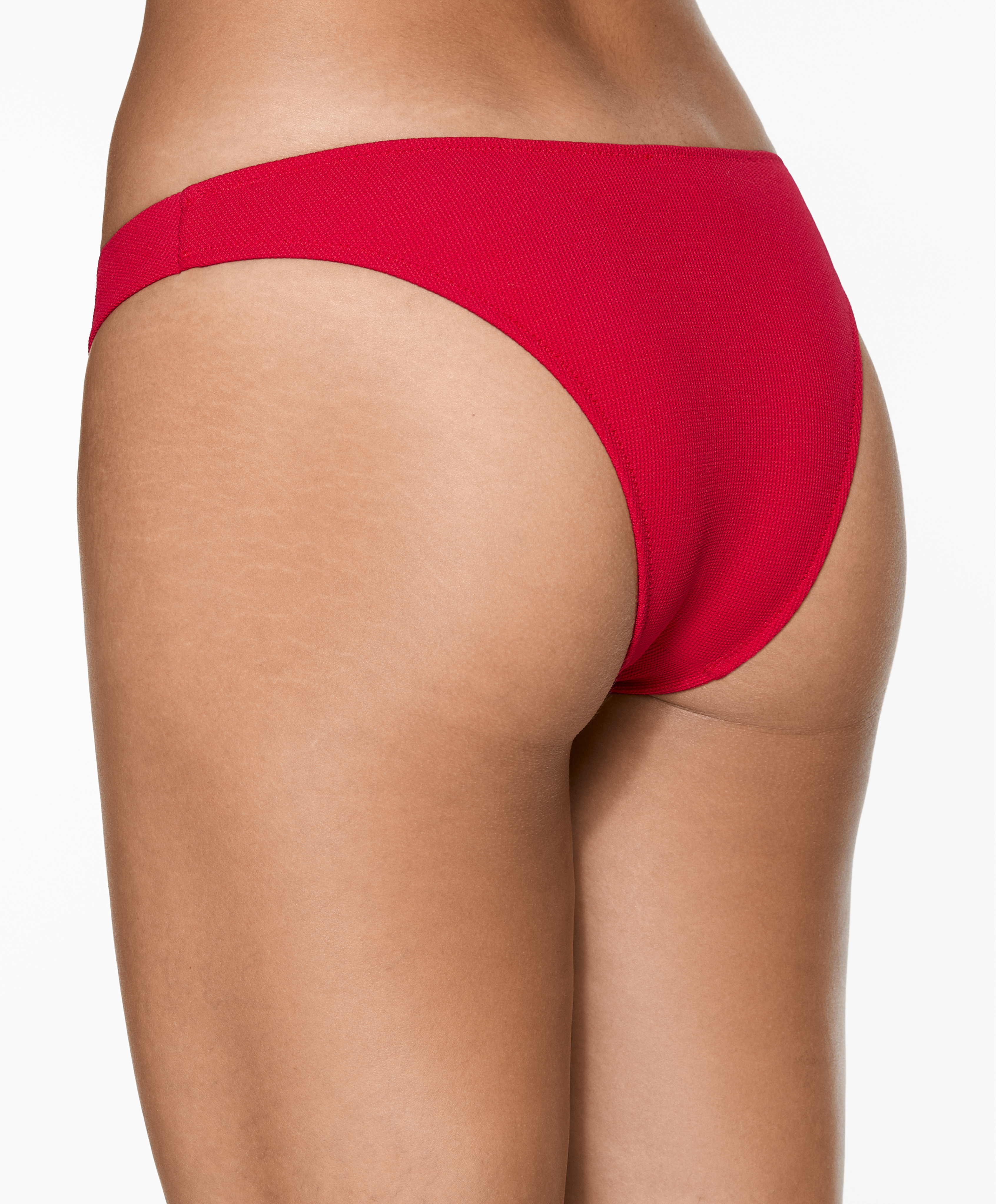OYSHO Piqué medium-coverage U-cut bikini briefs