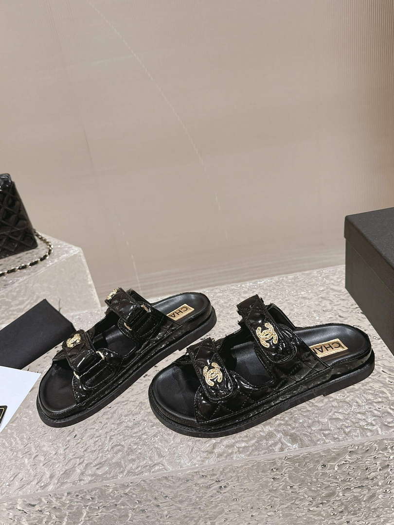 Chanel Women's Velcro sandals Fashion Shoes C93240 - Sneaker Replica Workshop