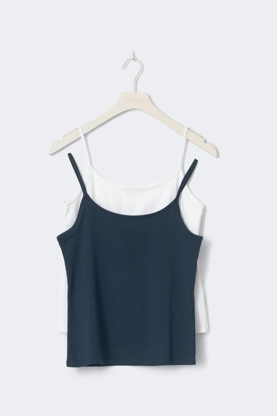 Gina Tricot 2 pack y basic singlet