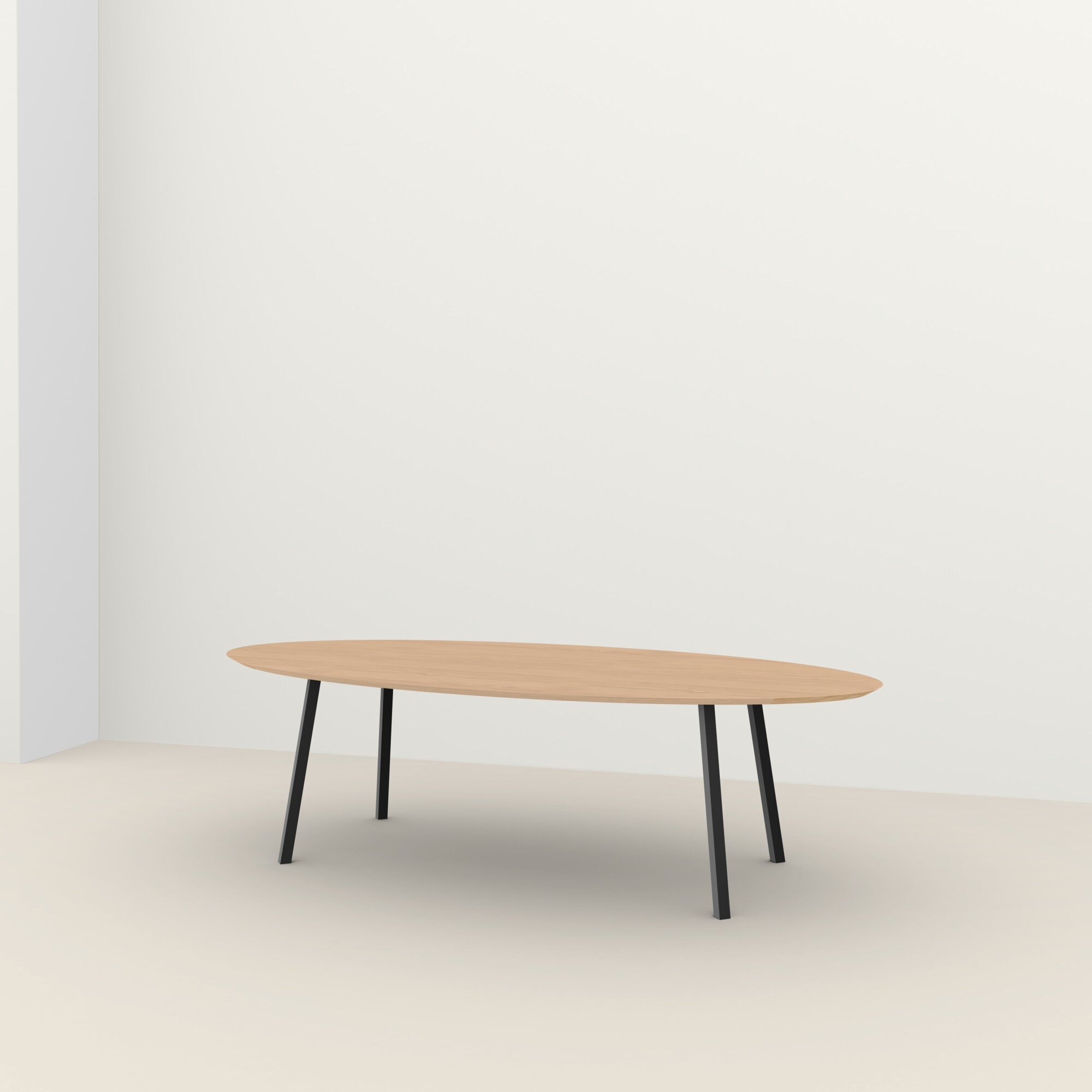 Studio HENK tafel New Classic Ovaal, zwart frame - Smart Col