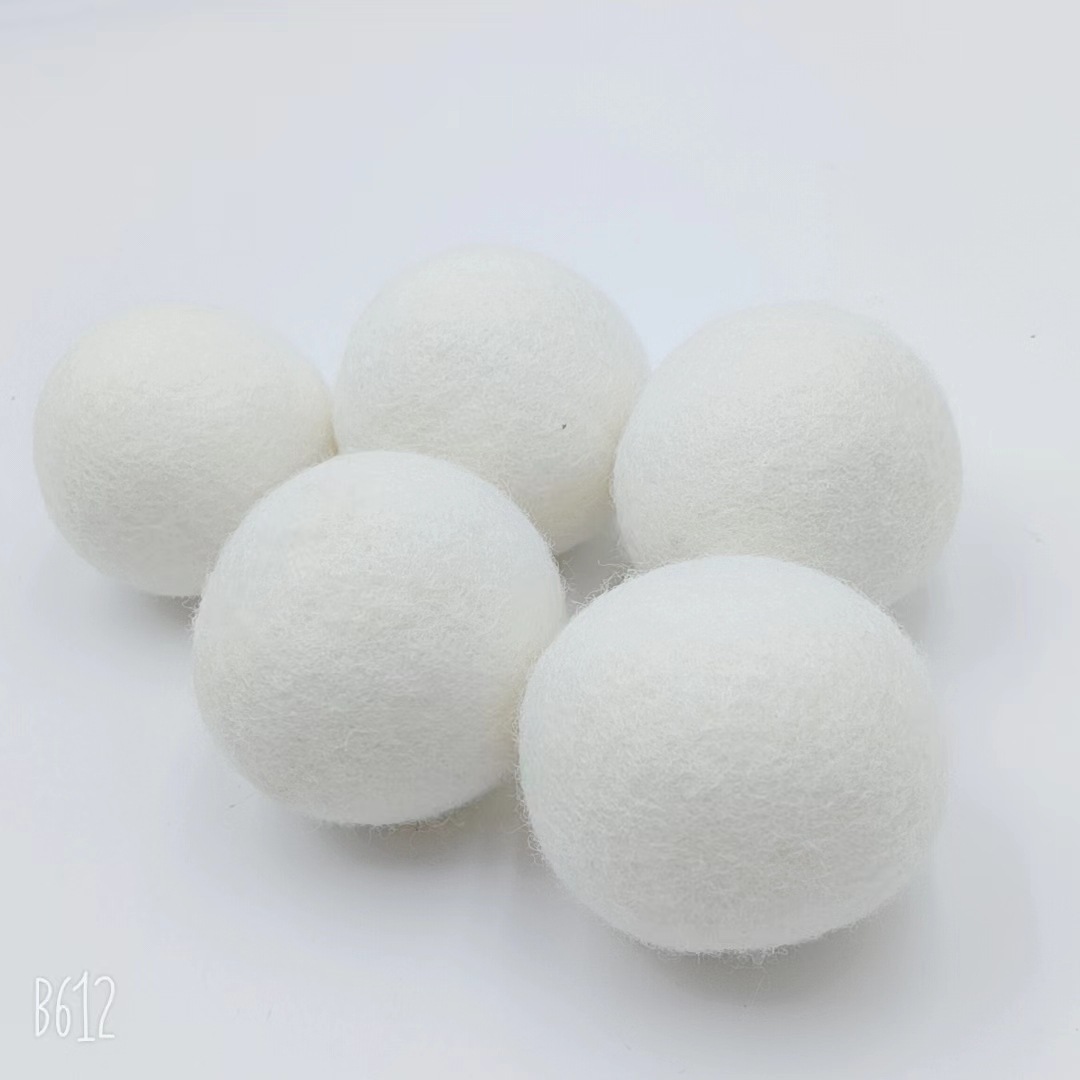 XL Dryer Balls 100% New Zealand Wool Reusable Eco-Friendly Reduces Drying Time Static 7cm Washing Machine