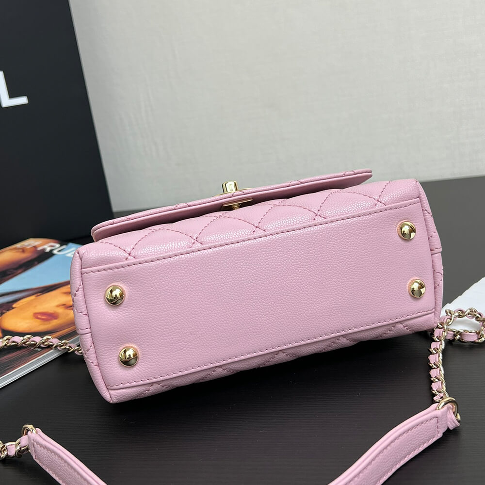 Chanel MINI COCO Handle Bag(HIGH-END GRADE) - Top Club
