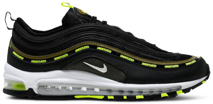 Undefeated x Air Max 97  Black Volt  DC4830-001 - Sneaker Replica Workshop