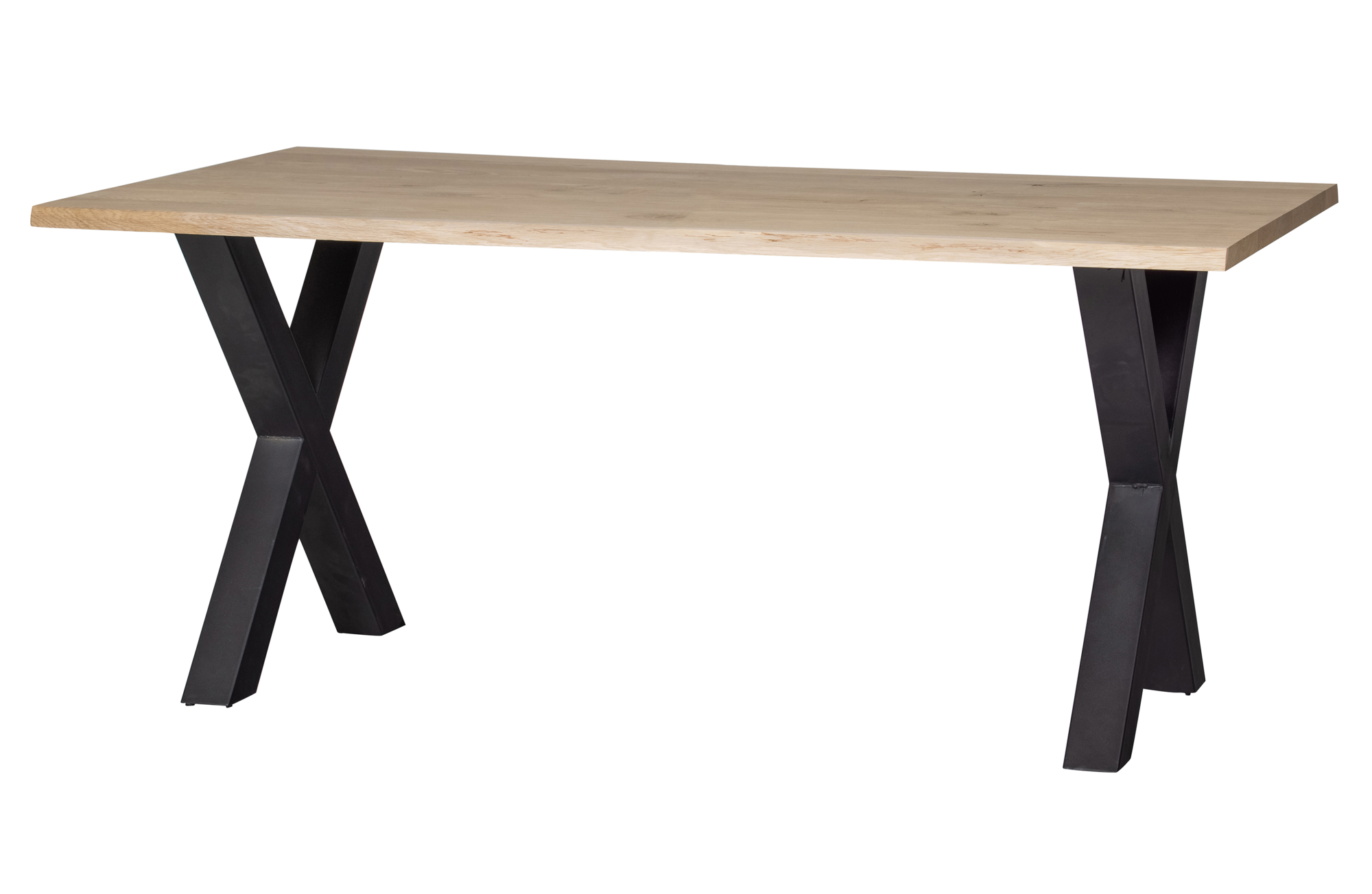 WOOOD tafel Tablo boomstam eiken 180x90 [fsc] Tablo Tafel  Boomstam Eiken 180x90 [fsc] - Alkmaar poot