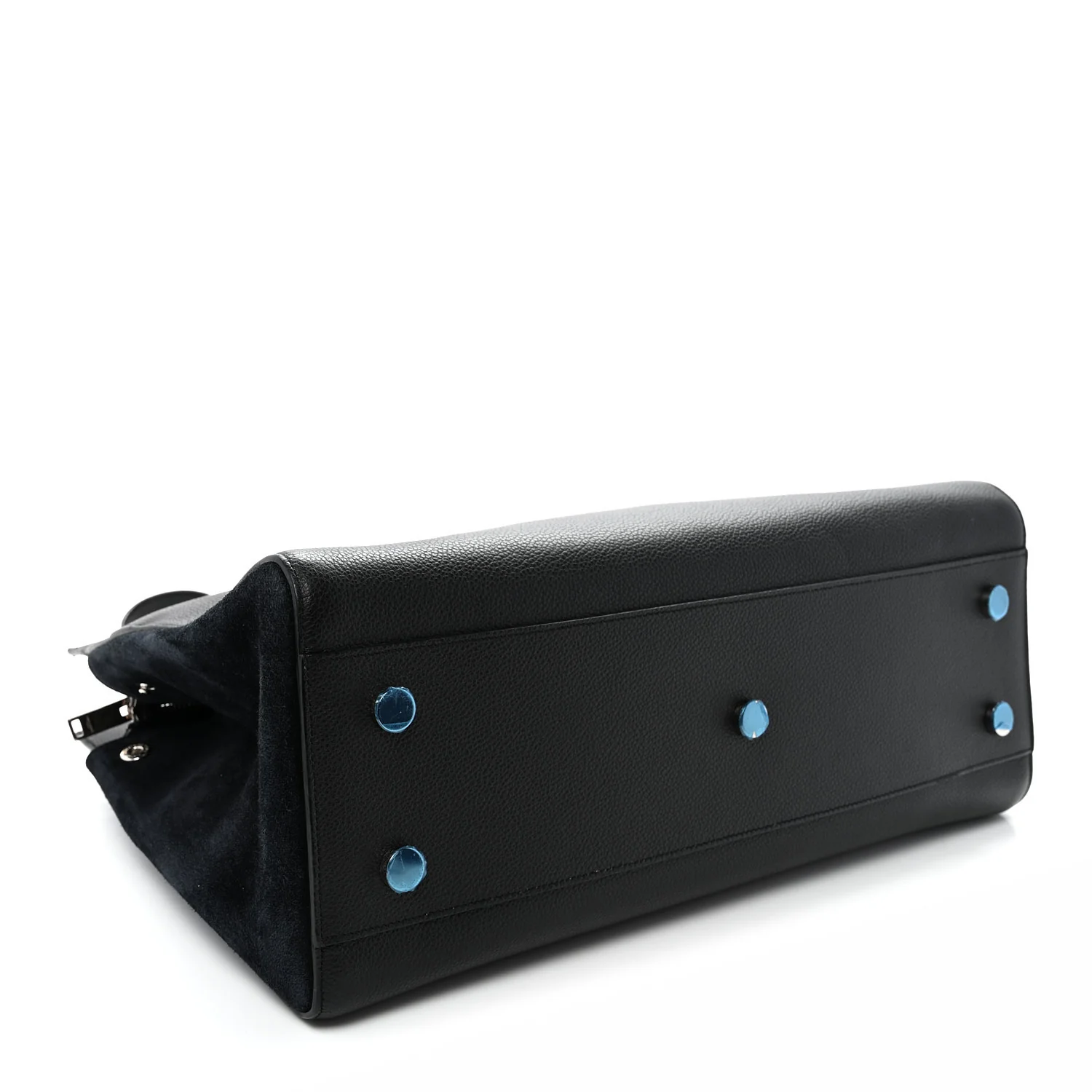 Grained Calfskin Medium Rive Gauche Cabas Black - Top Club