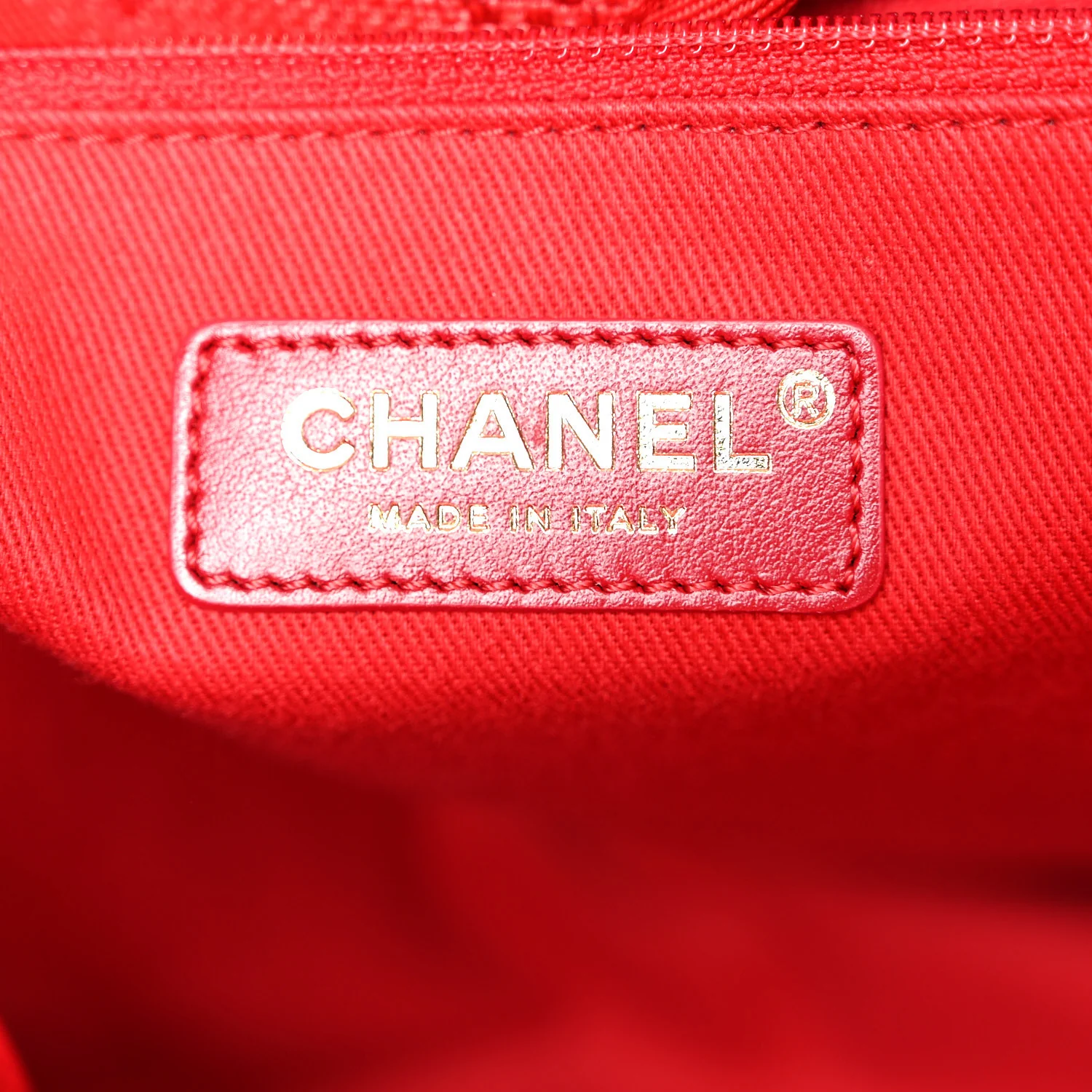 Mixed Fibers Striped Medium Deauville Tote Red - Top Club