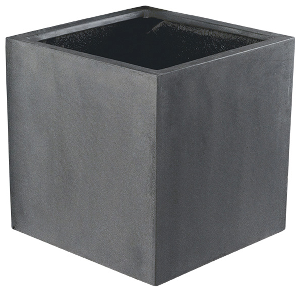 Plantenpot El Salvador grey L50 x B50 x H50 cm