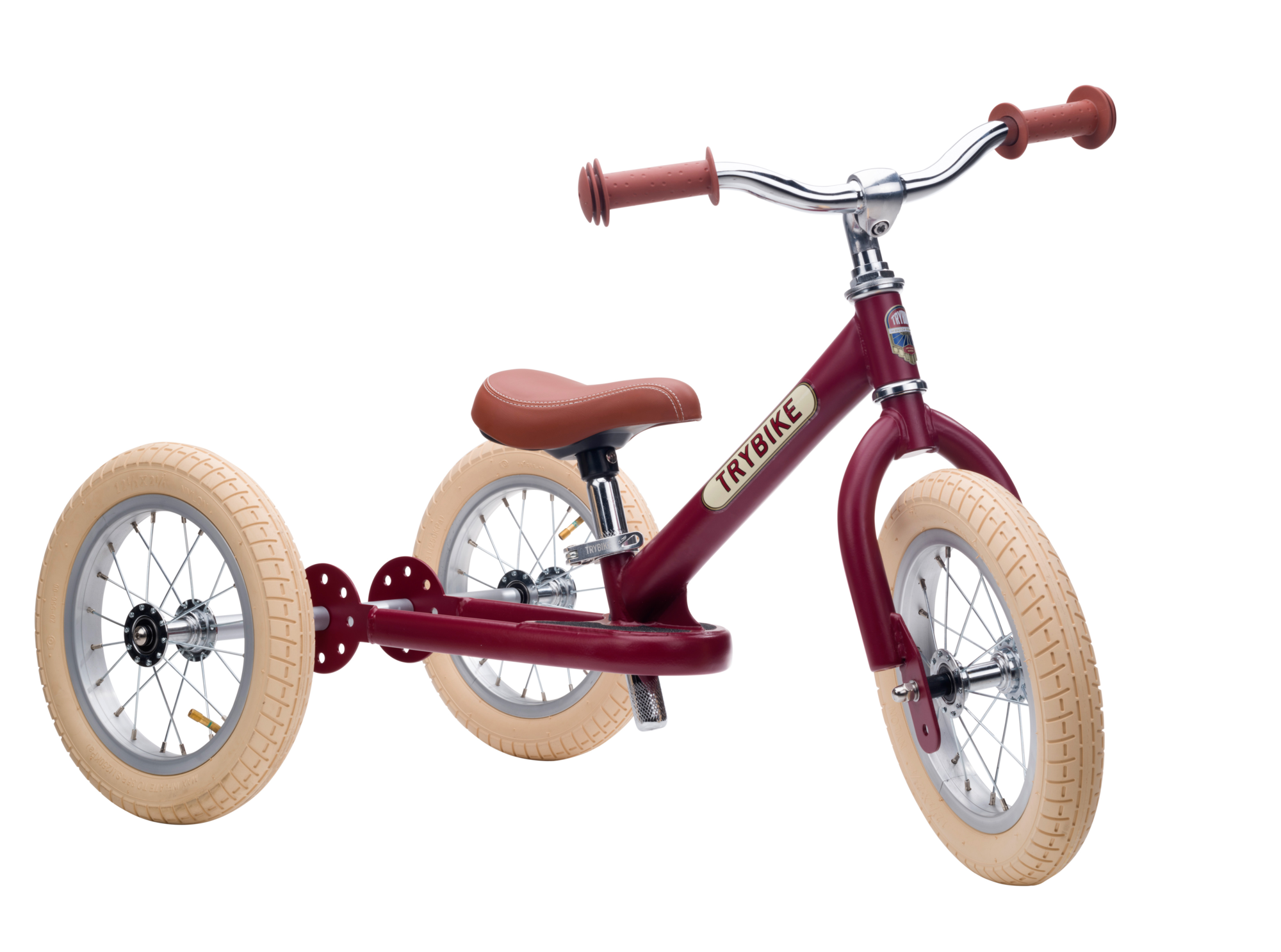 2-in-1-loopfiets Trybike set rood