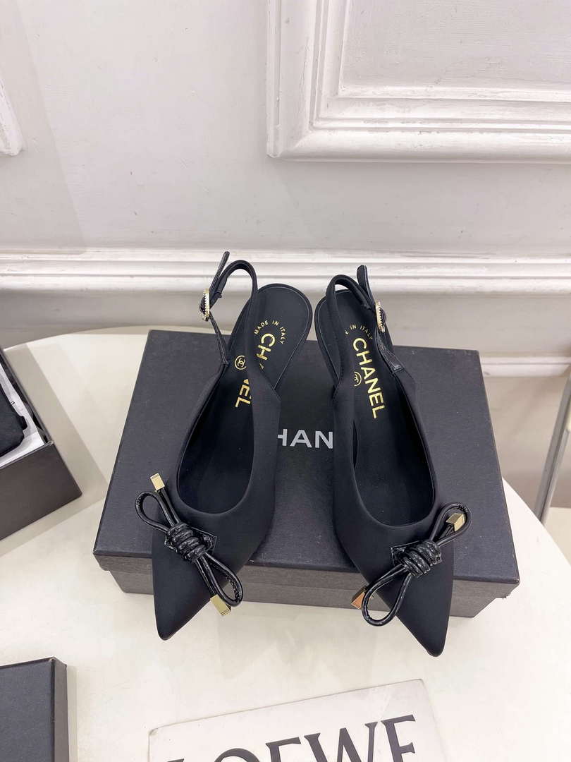Chanel Women's Fashion Slingbacks Shoes C93485 - Sneaker Replica Workshop