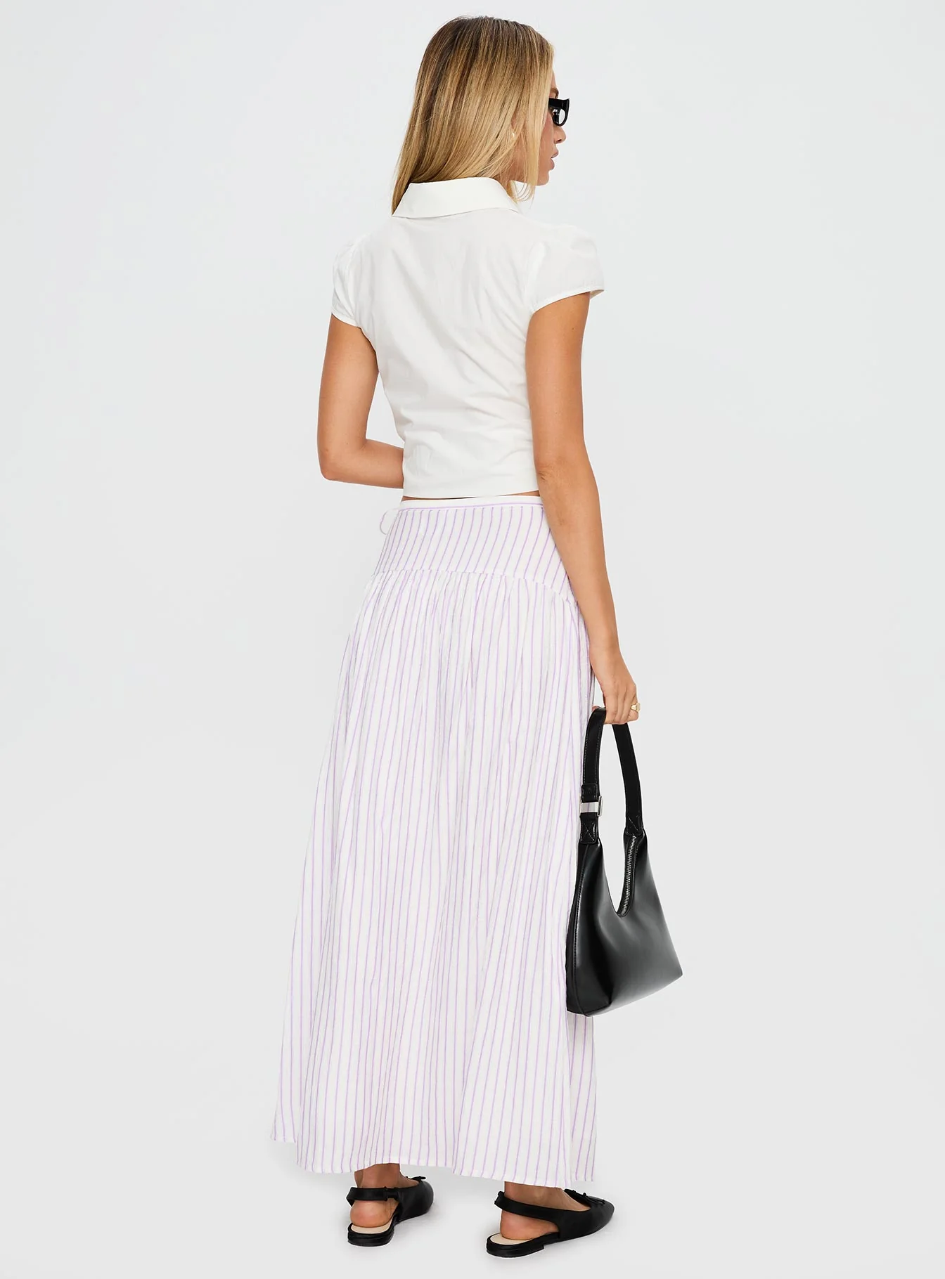 Antheia Maxi Skirt White Multi