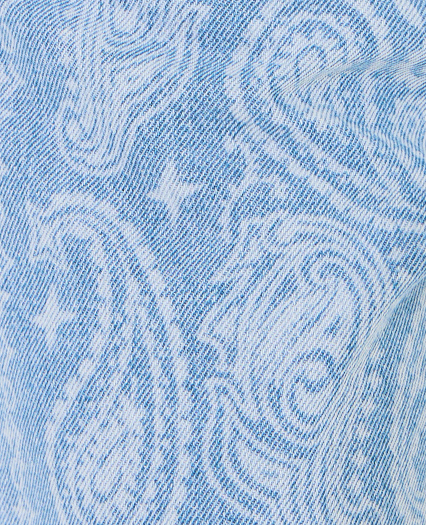 Pimkie Jean wide taille haute motifs cachemire
