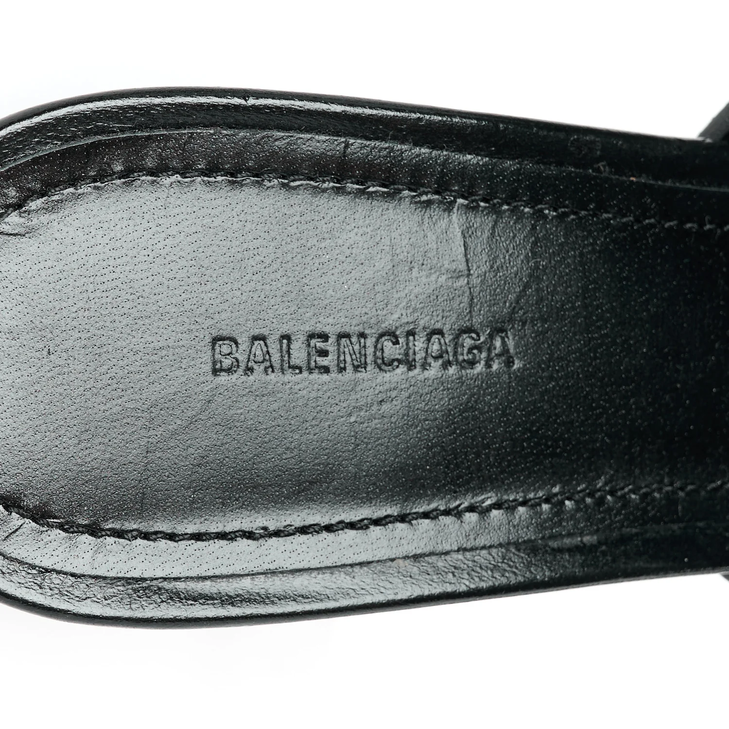 Agneau Arena Cagole 70mm Mules 36 Black - Top Club