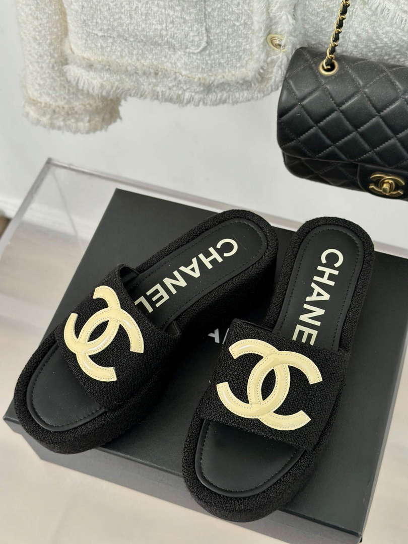 Chanel Women's fashion Knitwear Slippers C88107 - Sneaker Replica Workshop