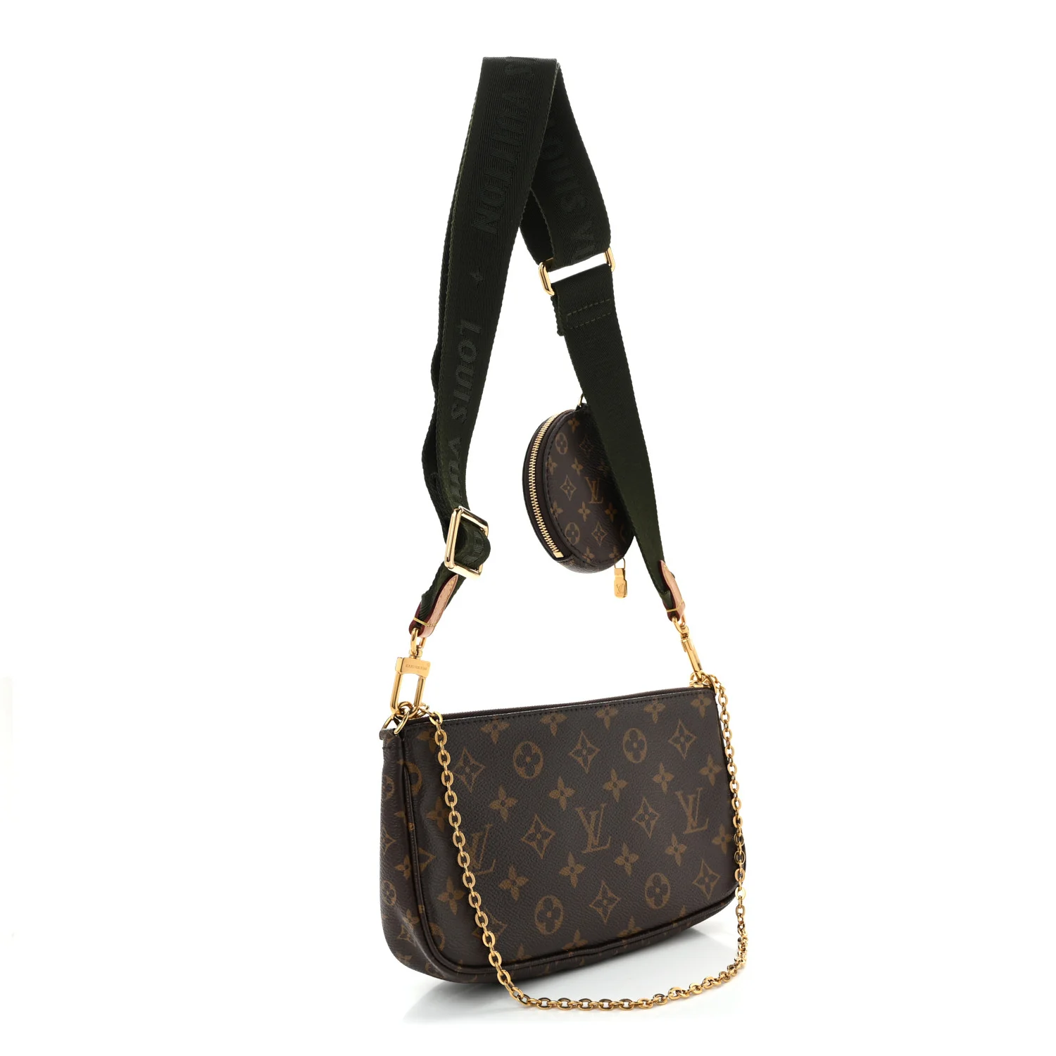 Monogram Multi Pochette Accessories Kaki