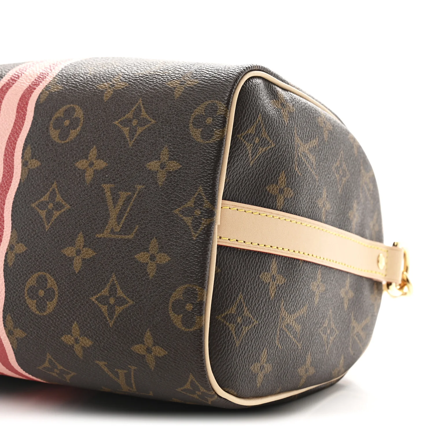 Mon Monogram Speedy Bandouliere 25 Light Pink Sari Red - Top Club